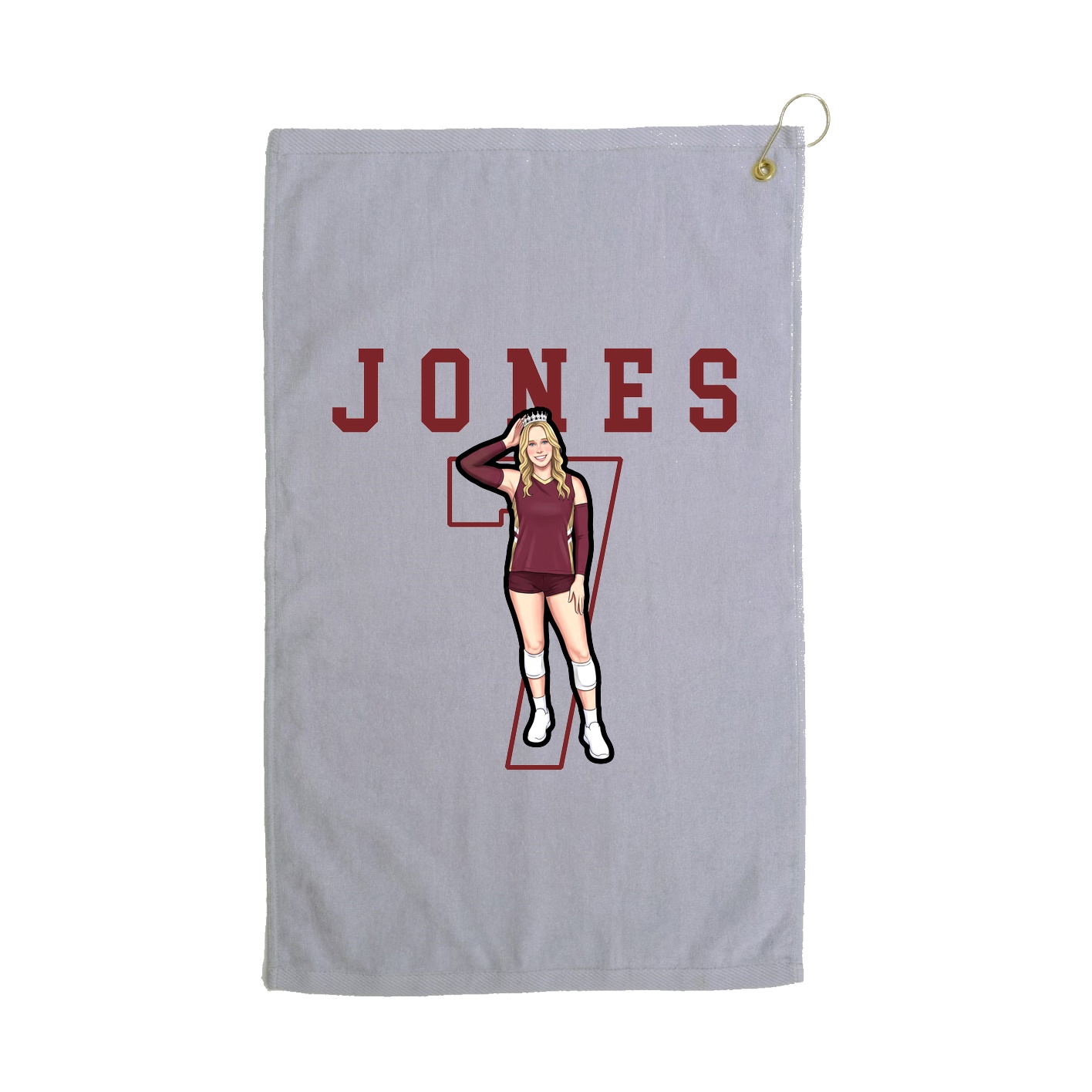 Golf Towel — Shirsey in Grey