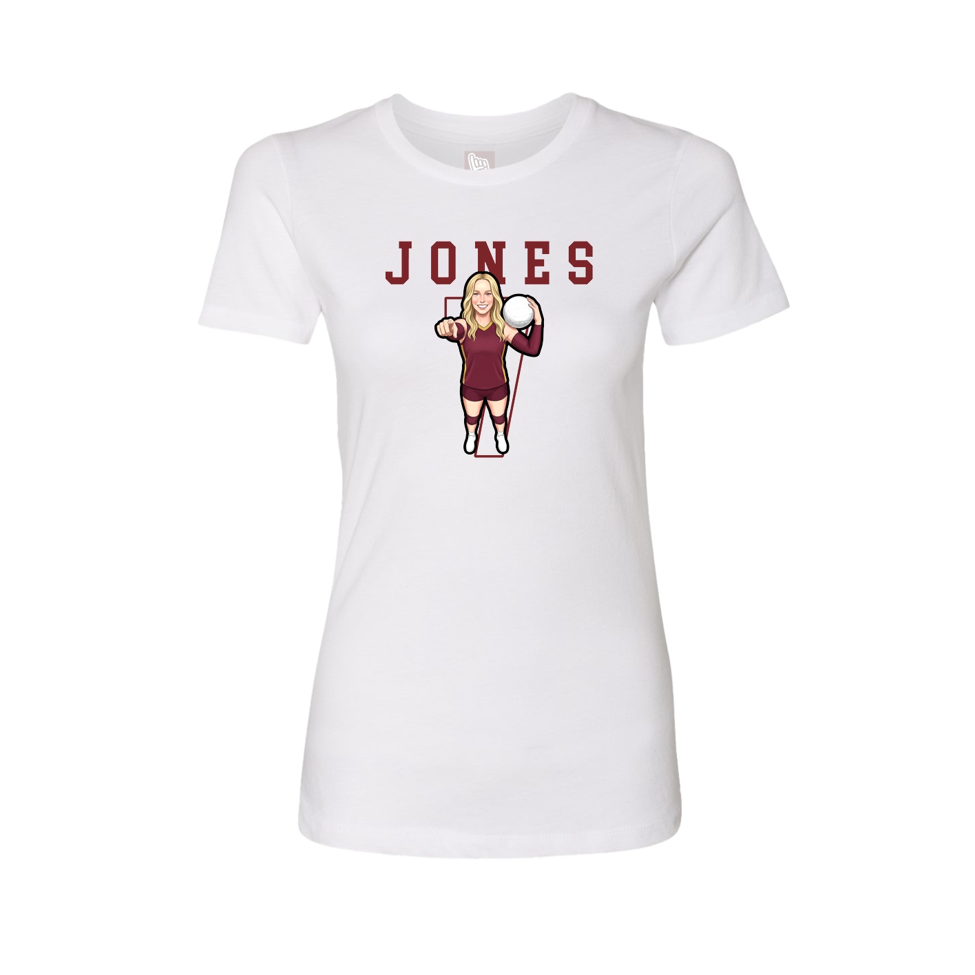 Fitted Women's Tee — Shirsey in White