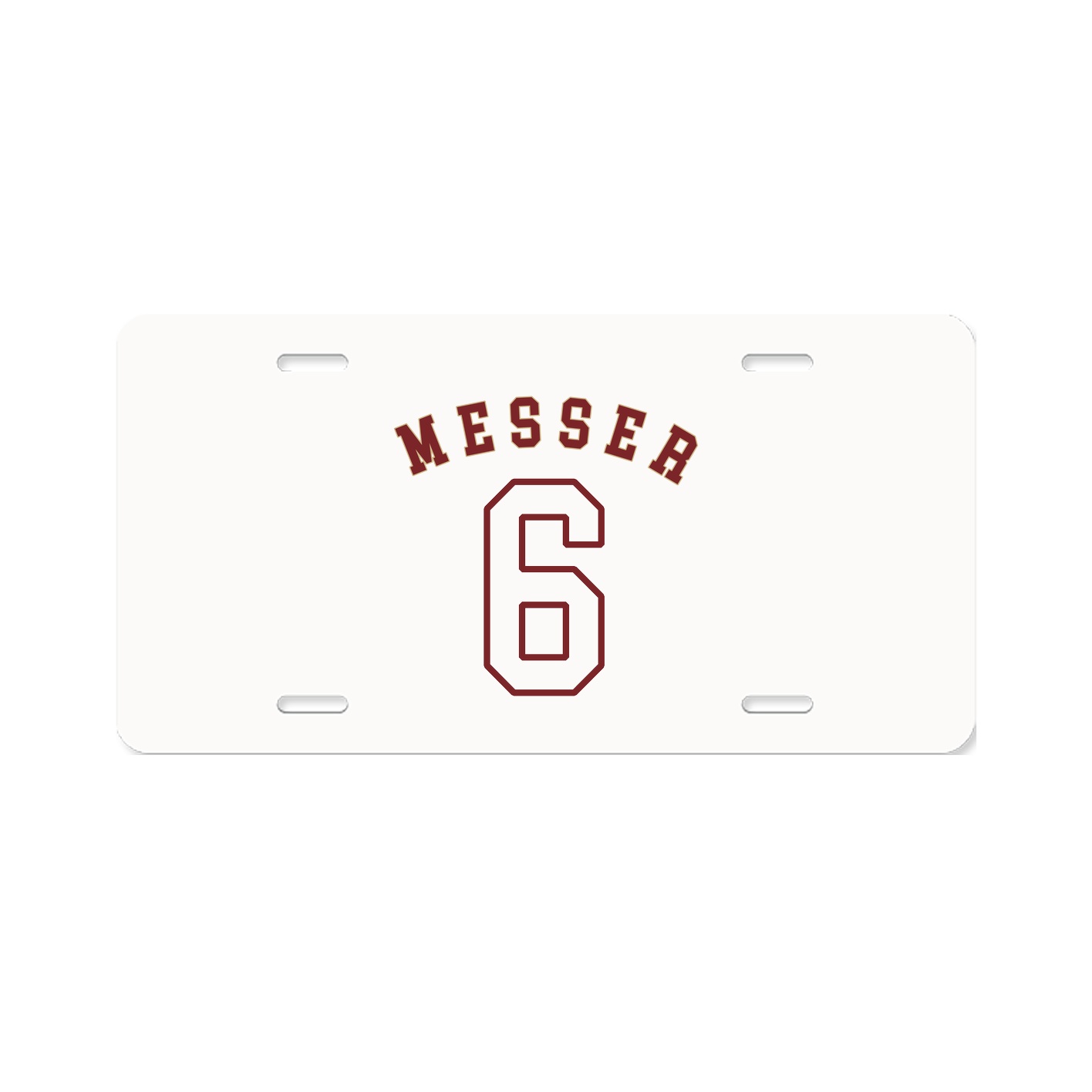 License Plate — Shirsey Arch in Classic