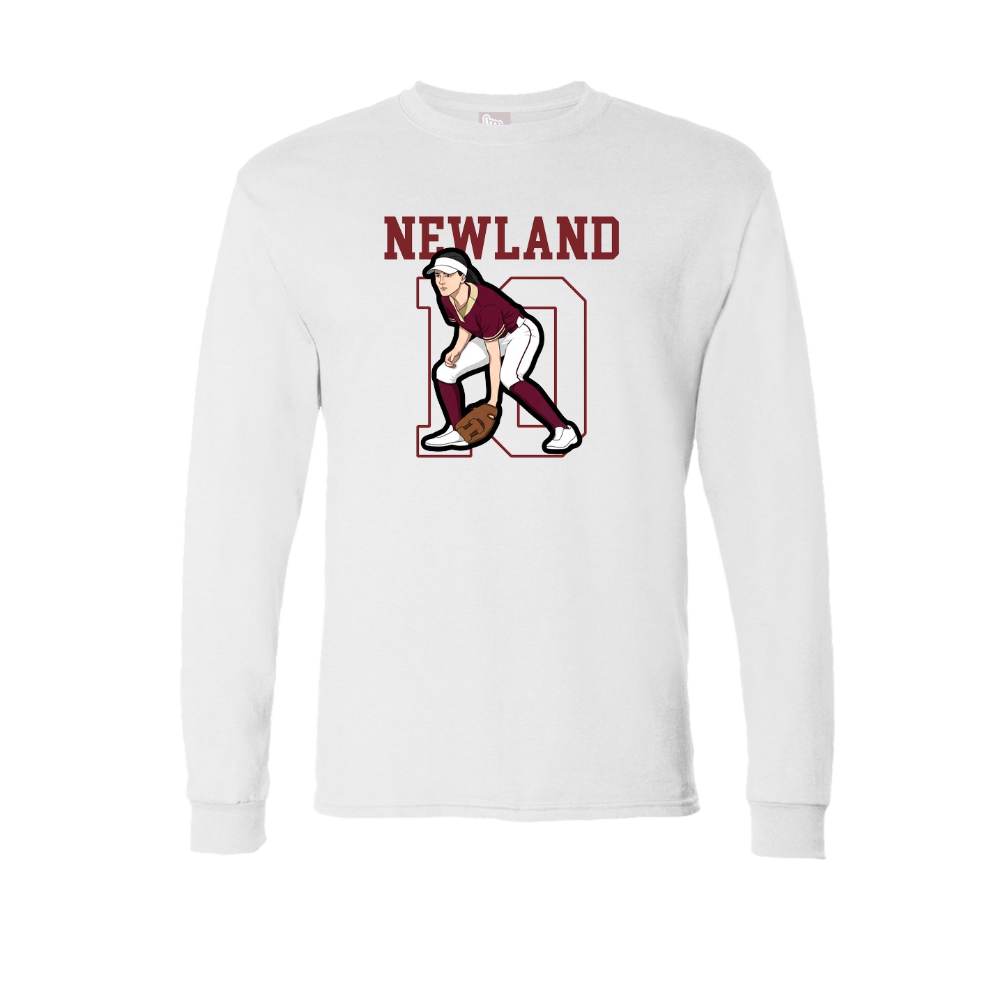 Long Sleeve Tee — Shirsey in White