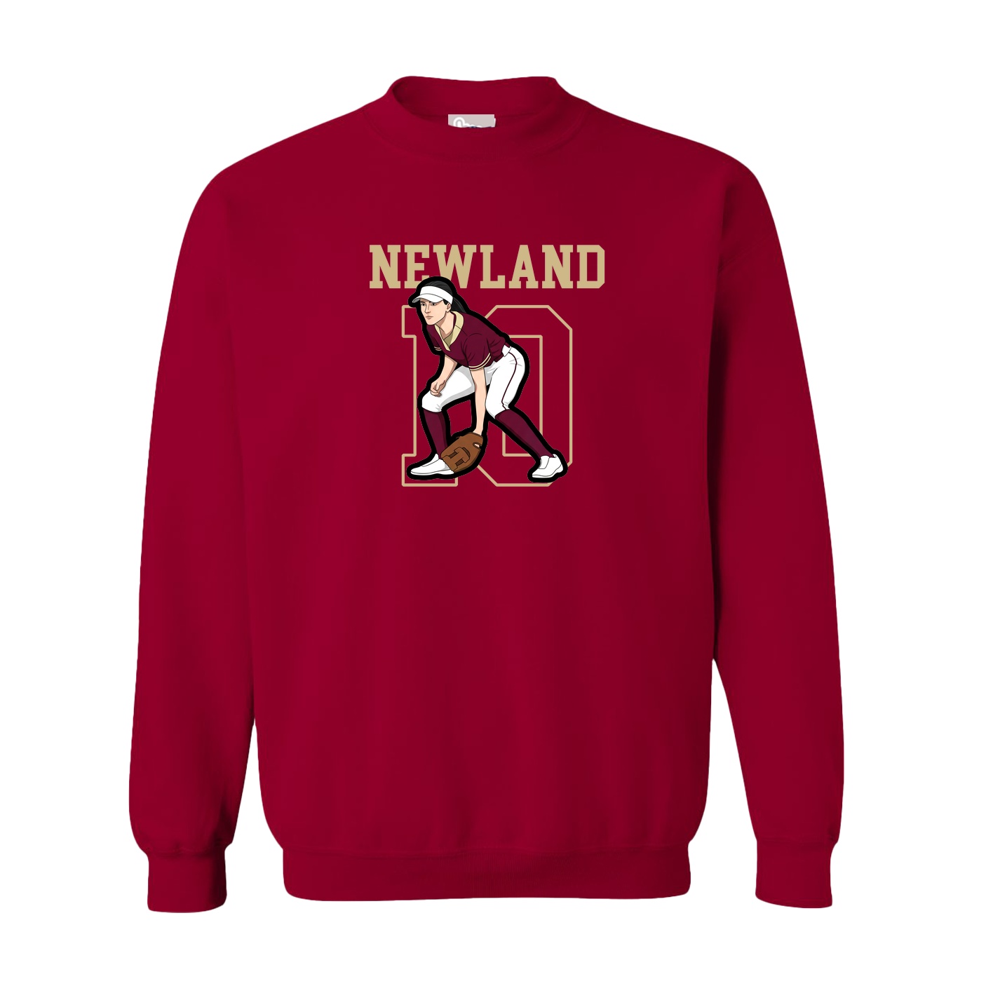 Fleece Crew — Shirsey in Cardinal