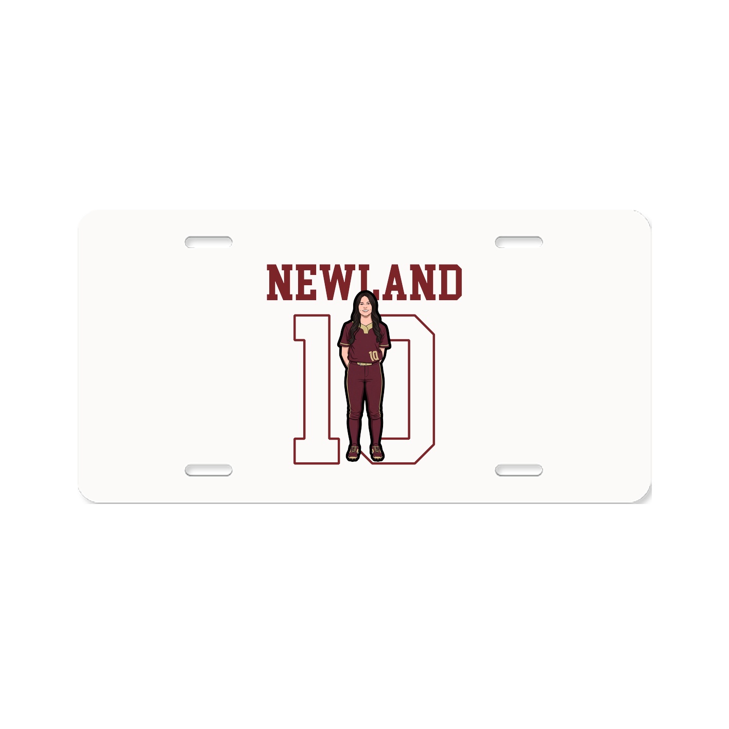 License Plate — Shirsey in Classic