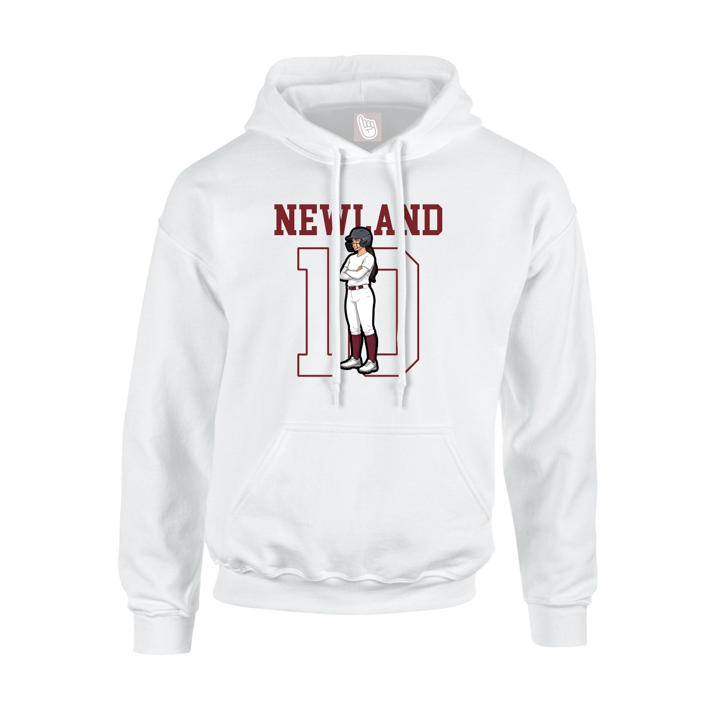 Youth Hoodie — Shirsey in White