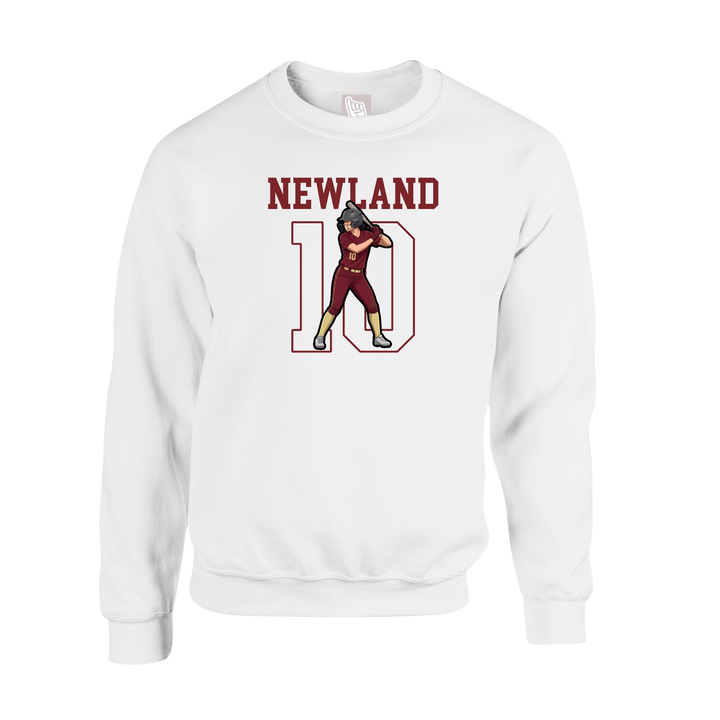 Fleece Crew — Shirsey in White