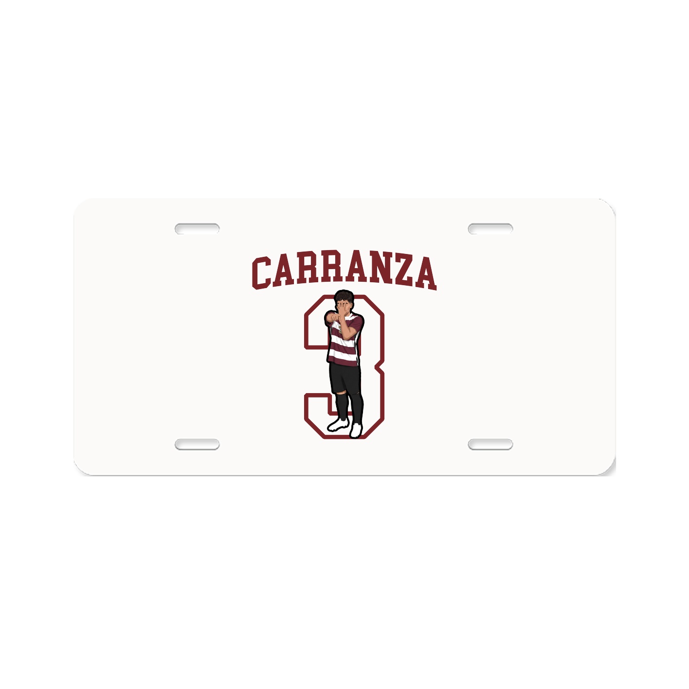 License Plate — Shirsey in Classic