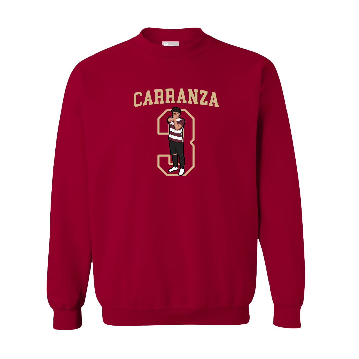 Fleece Crew — Shirsey in Cardinal
