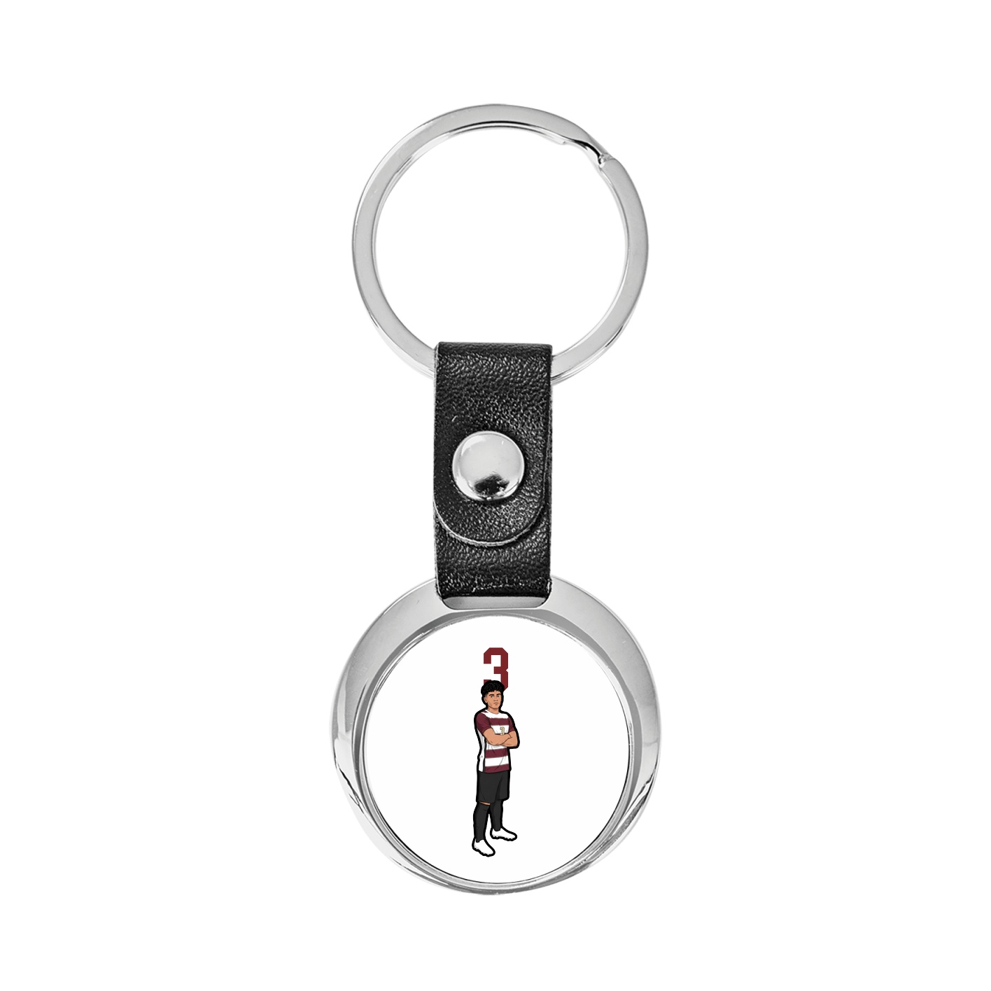 Key Chain — Number Top in Classic