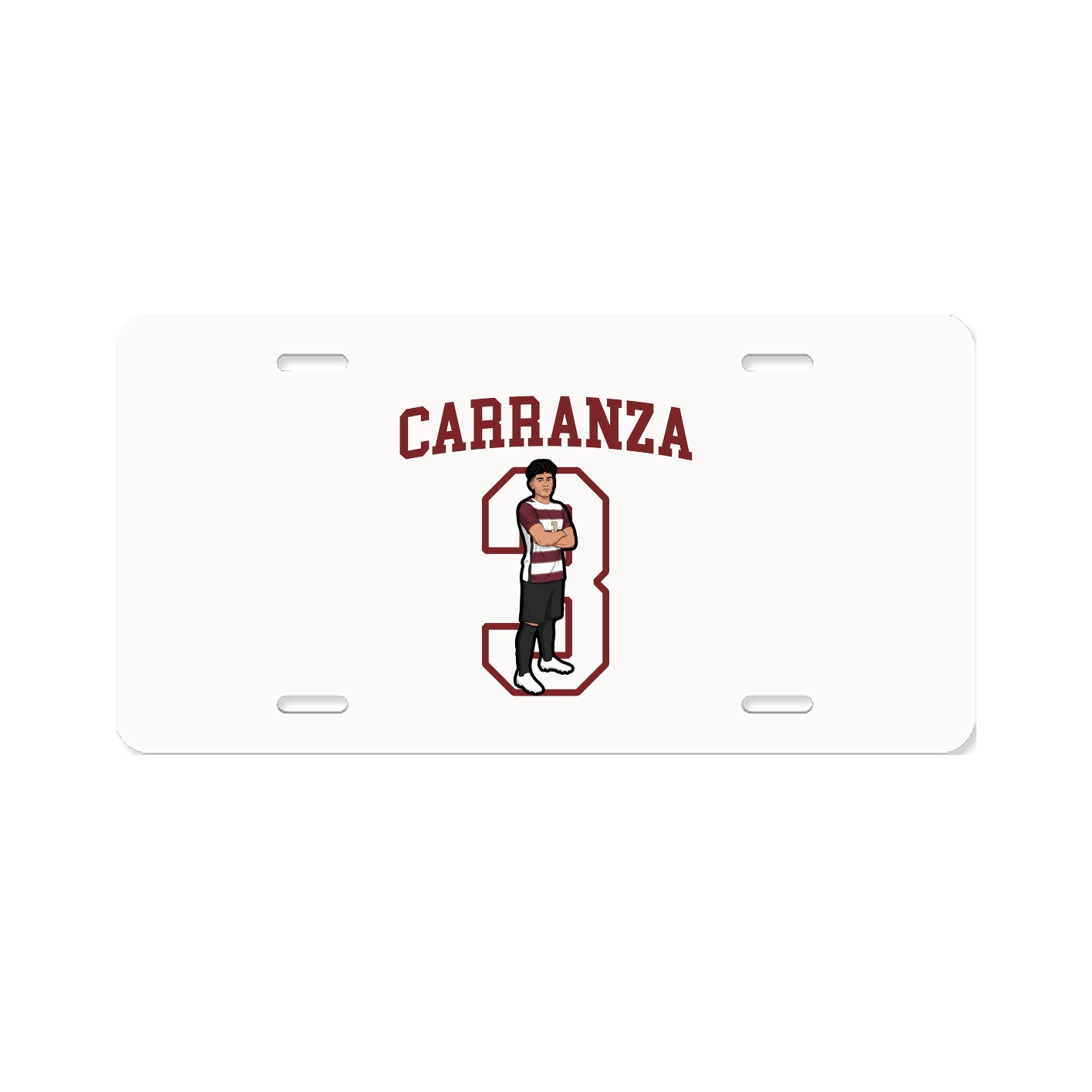 Aluminum License Plate