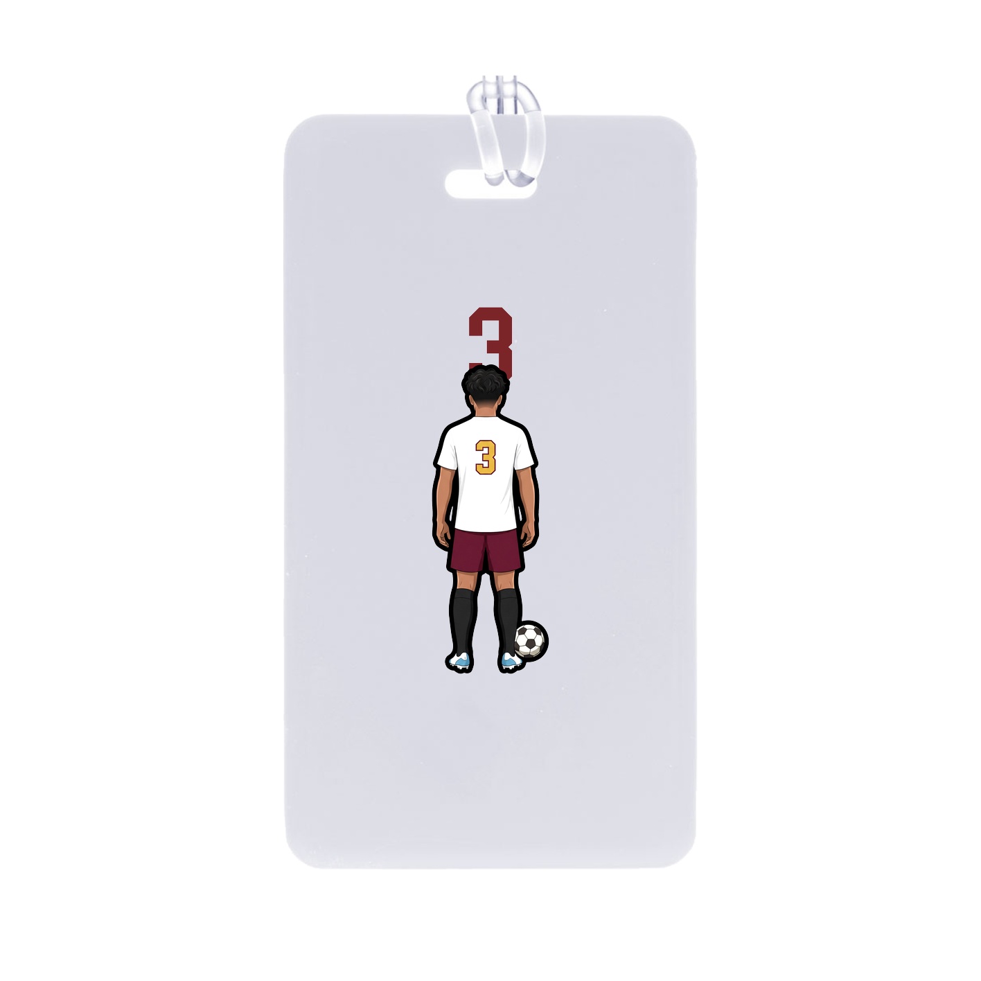 Bag Tag — Number Top in Classic