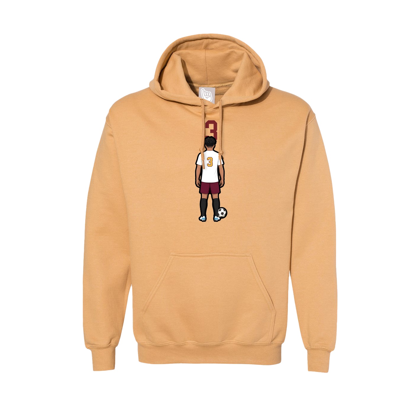 Hoodie — Number Top in Vegas Gold