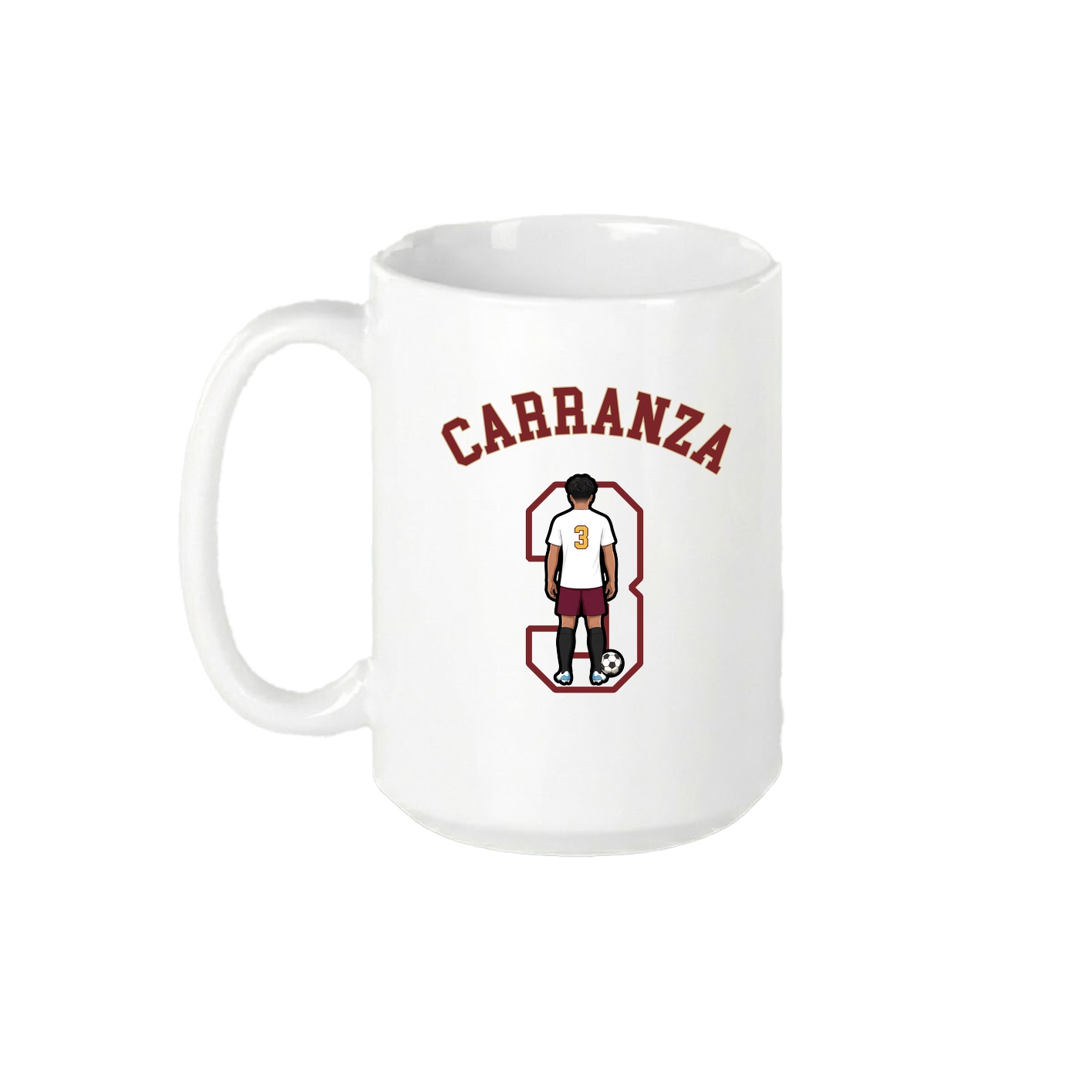 15oz Coffee Mug — Shirsey Arch in White
