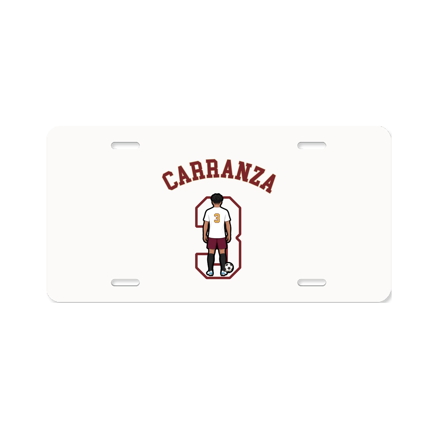 License Plate — Shirsey Arch in Classic