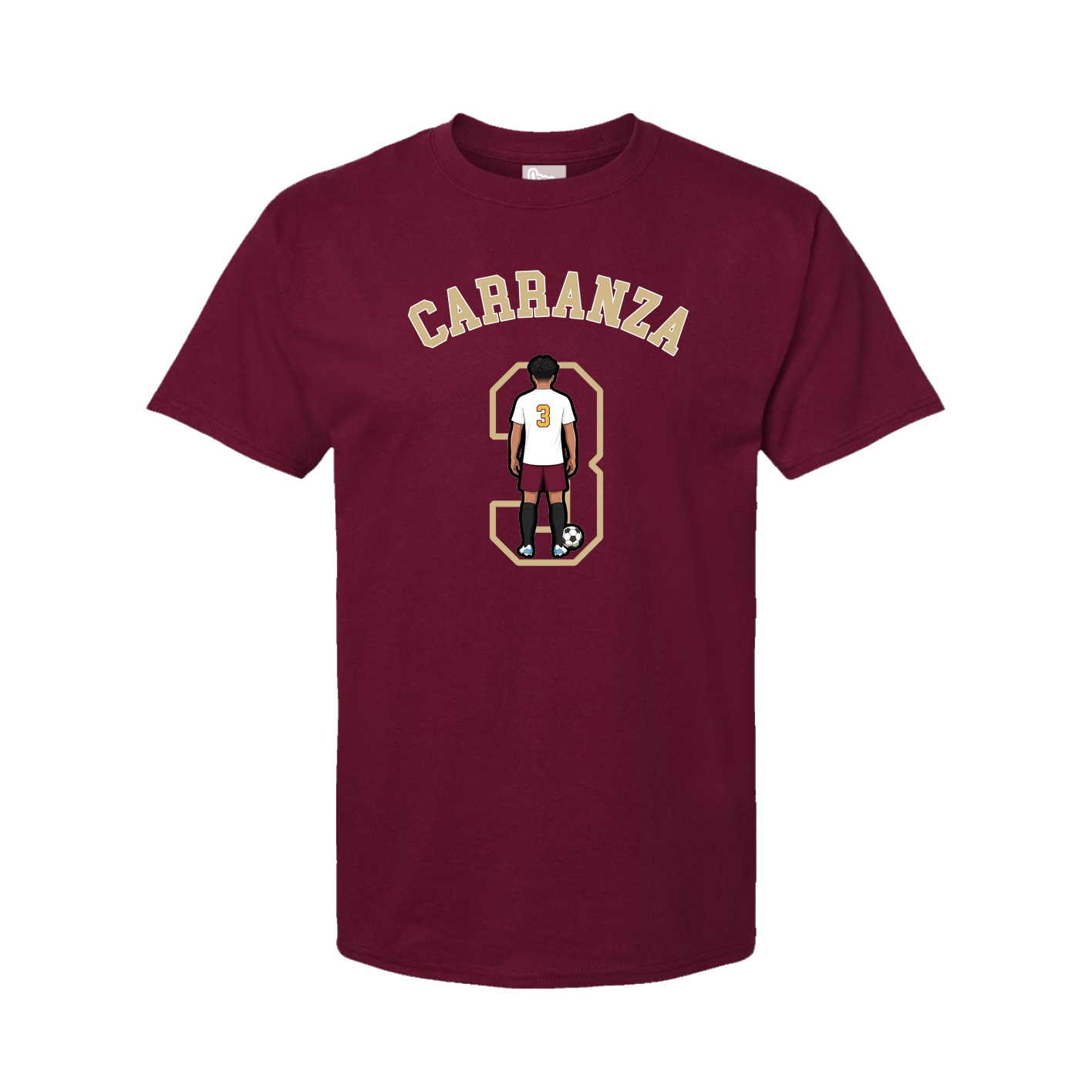 Youth Tee — Shirsey Arch in Cardinal
