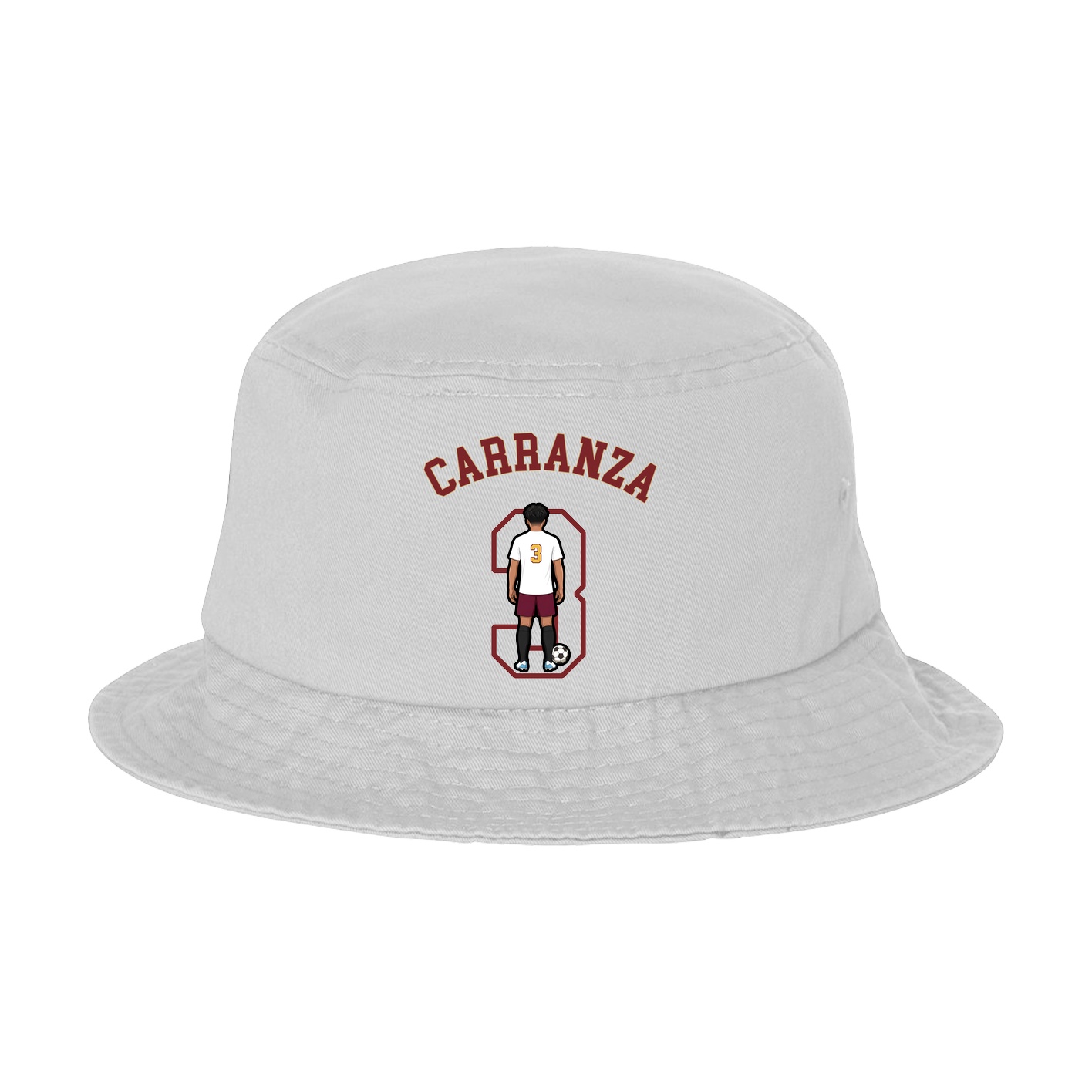 Bucket Cap — Shirsey Arch in White