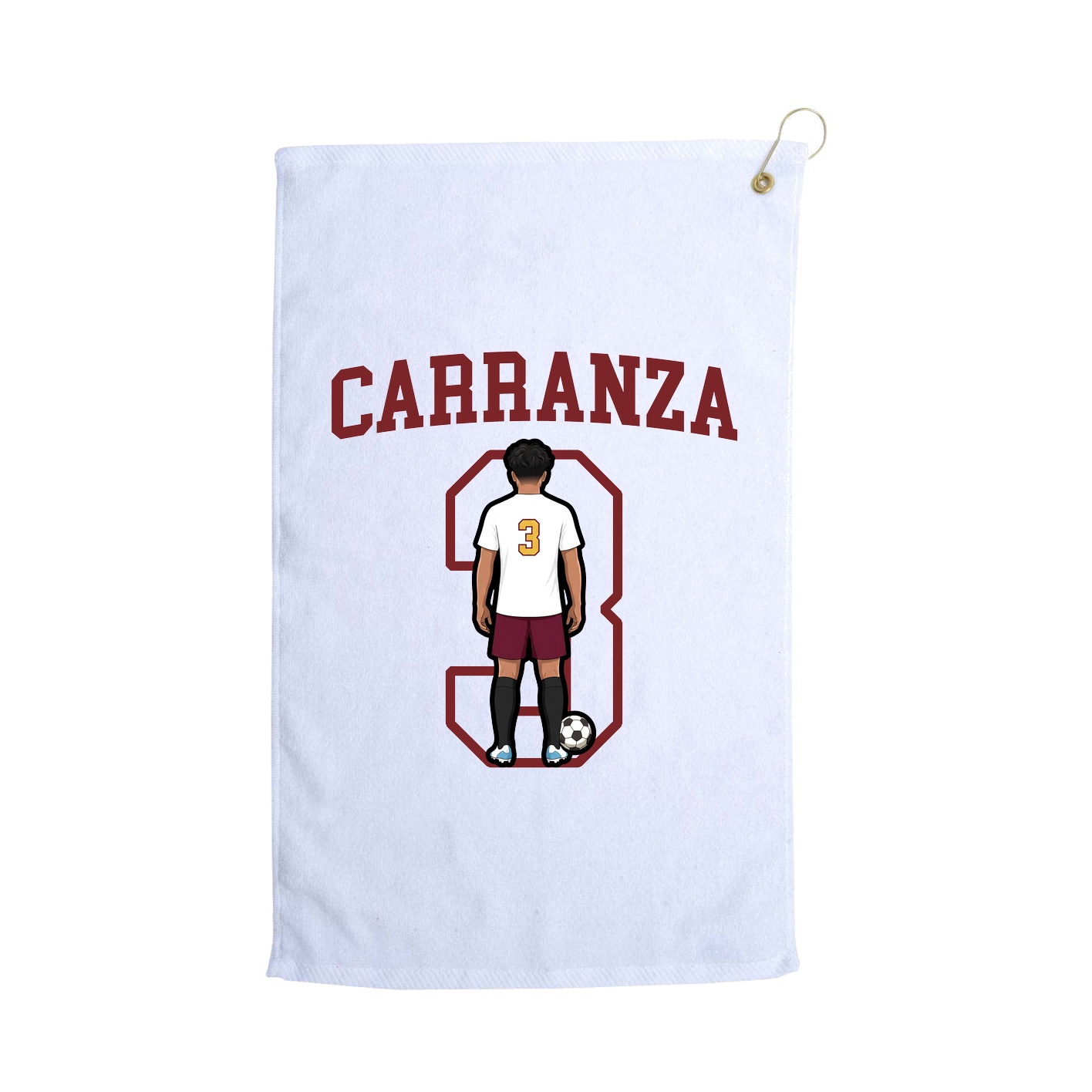 Golf Towel — Shirsey in White