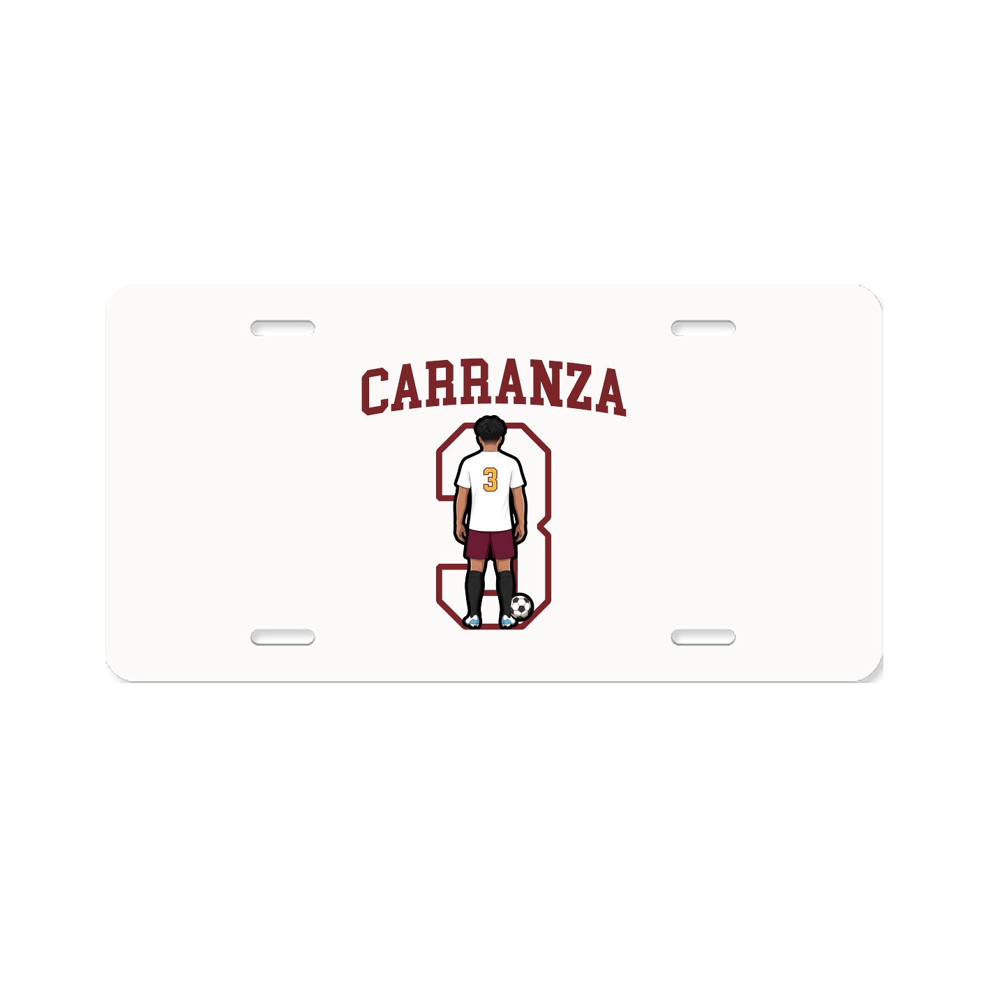 License Plate — Shirsey in Classic