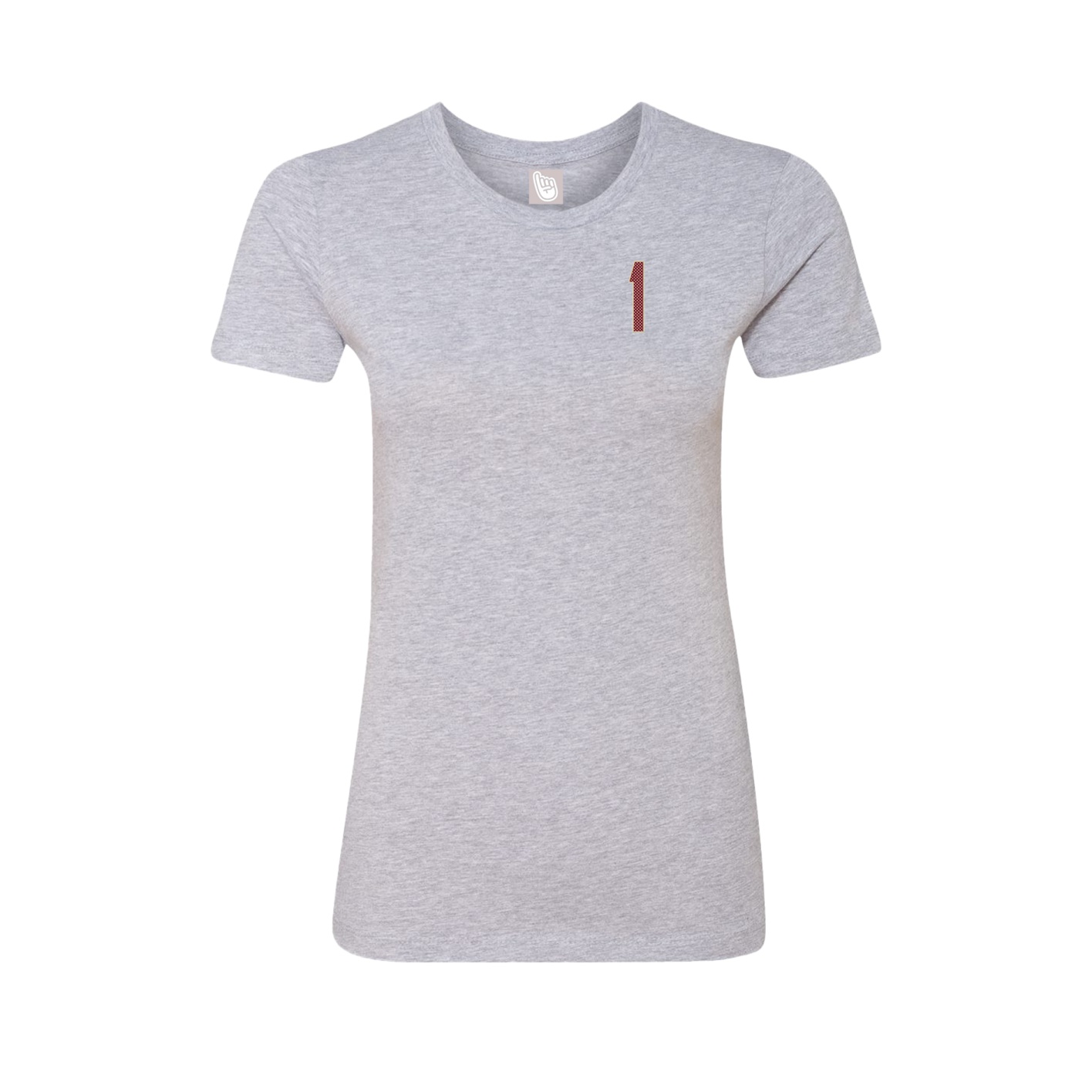 Womens Tee — Front Shirsy in Grey
