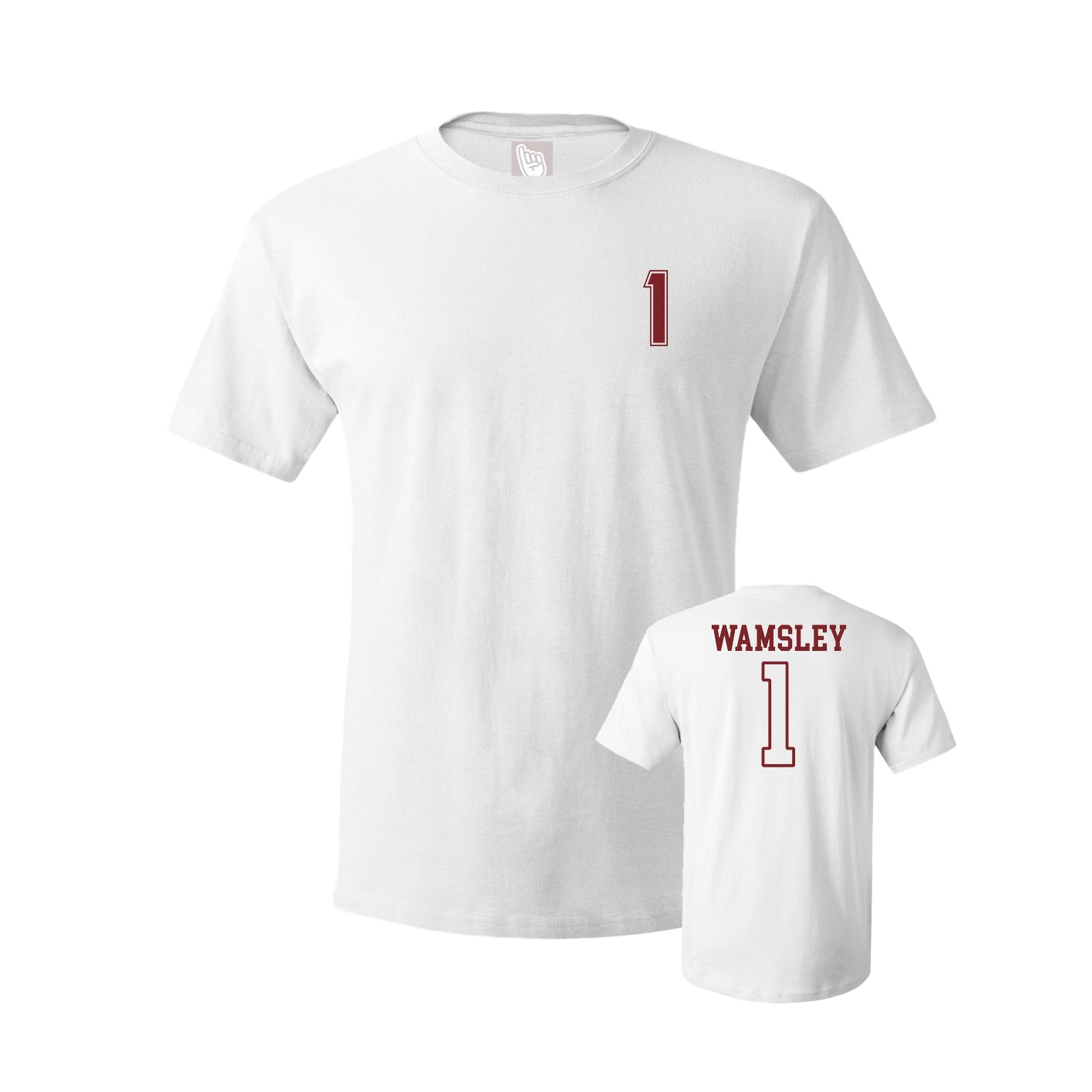 Tee — Chest Back in White