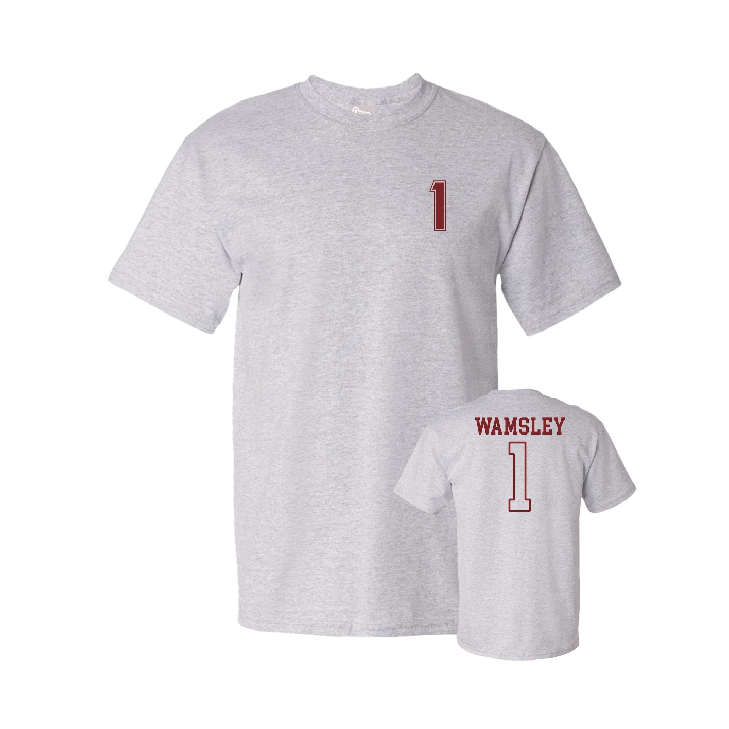 Youth Tee — Chest Back in Grey