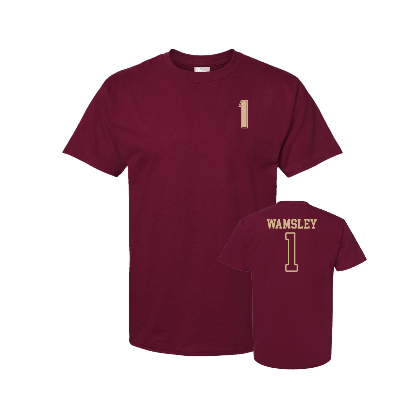 Youth Tee — Chest Back in Cardinal