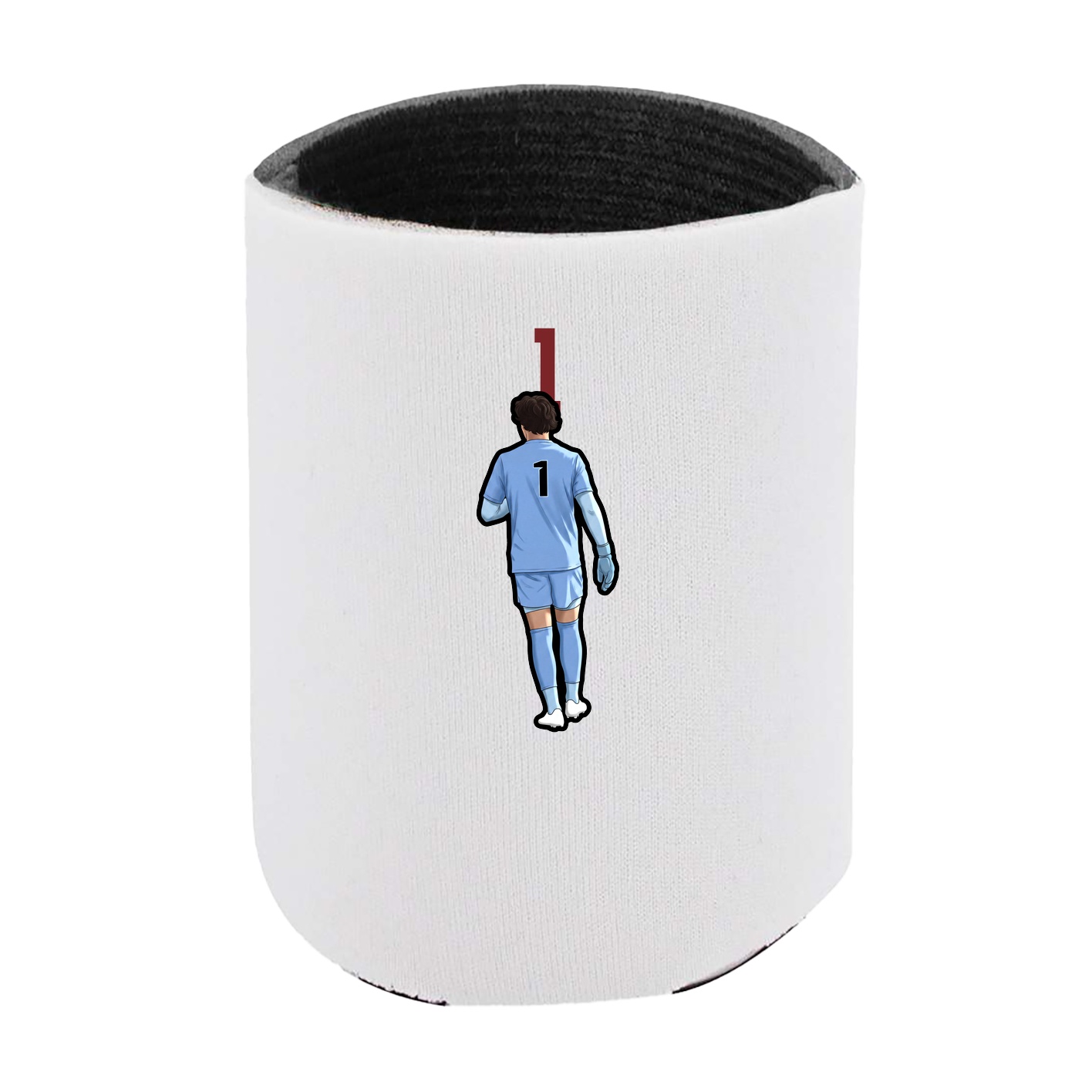 Can Holder — Number Top in White
