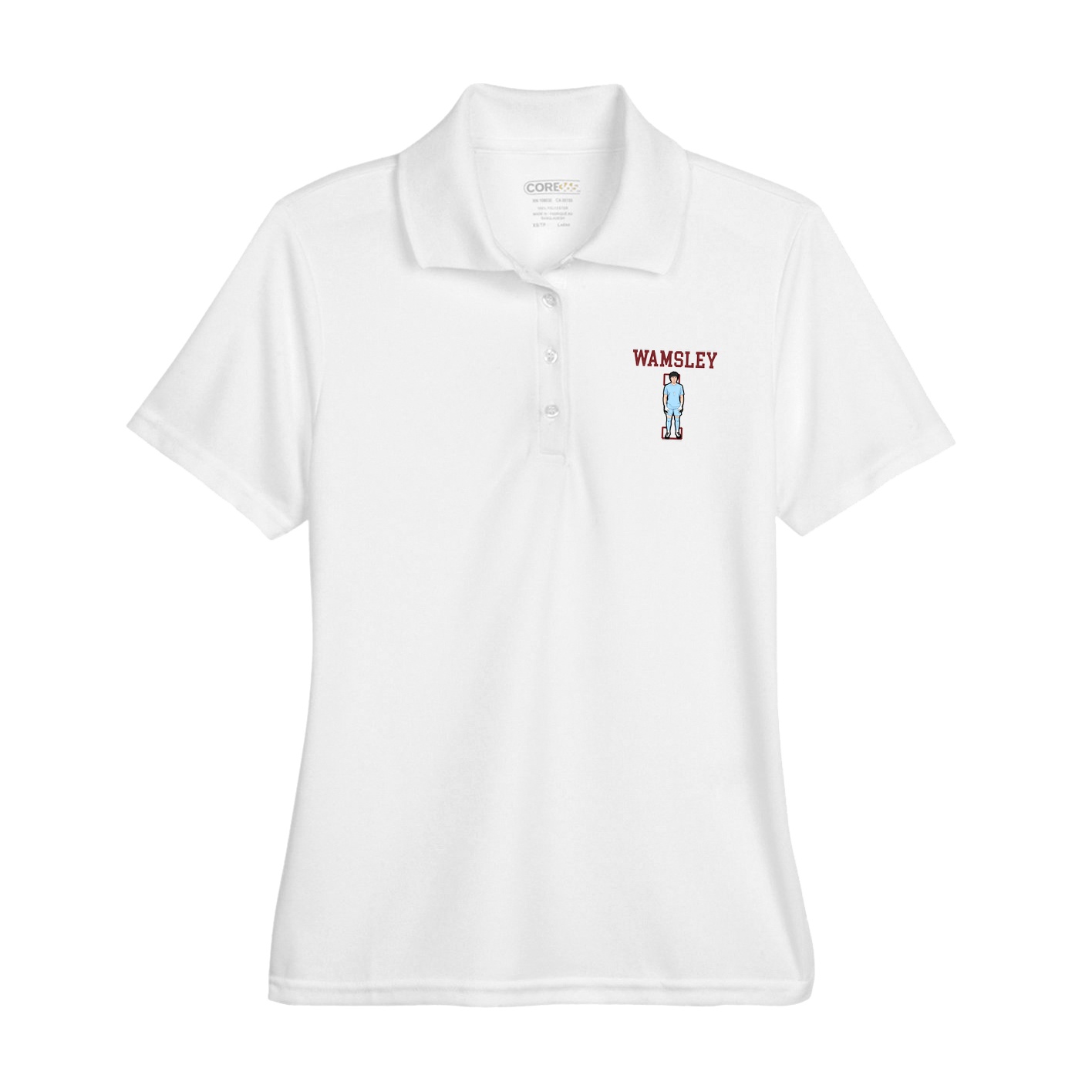 Womens Performance Polo — Shirsey in White