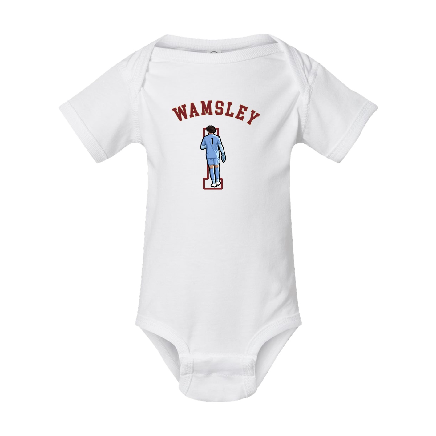 Baby Onesie — Shirsey Arch in White
