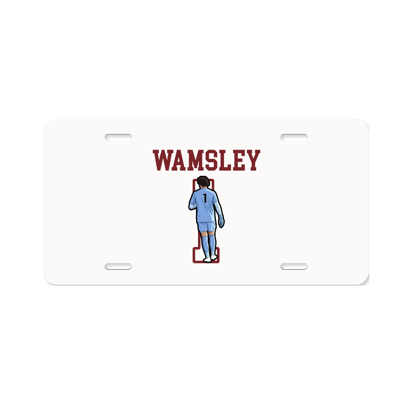 License Plate — Shirsey in Classic