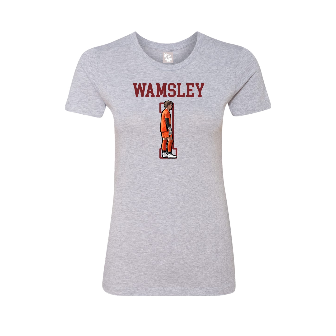 Fitted Women's Tee — Shirsey in Grey
