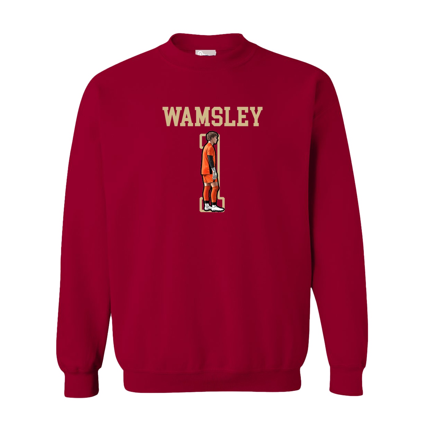 Fleece Crew — Shirsey in Cardinal
