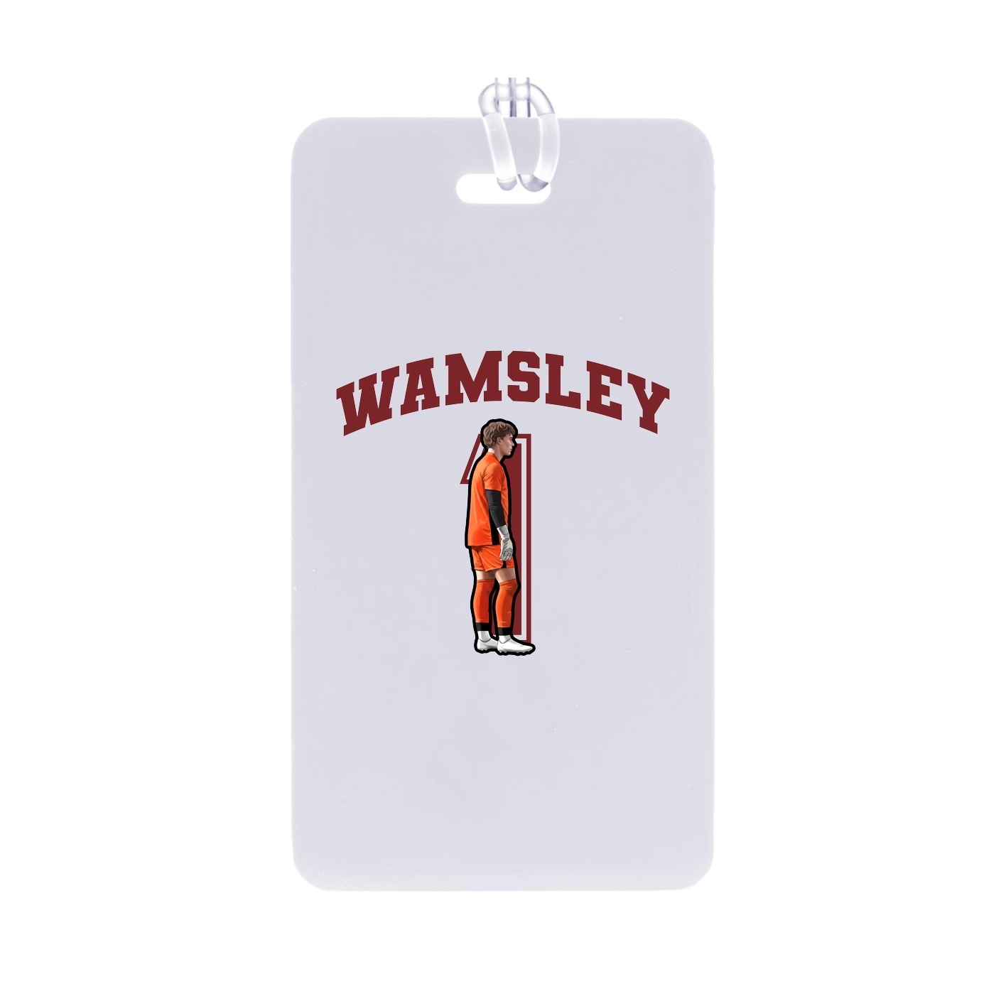 Bag Tag — Number in Classic