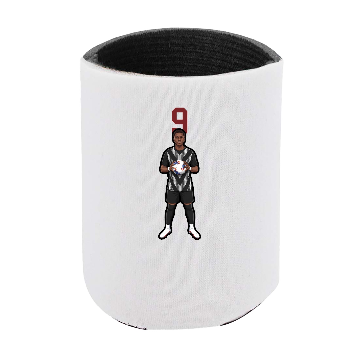 Can Holder — Number Top in White
