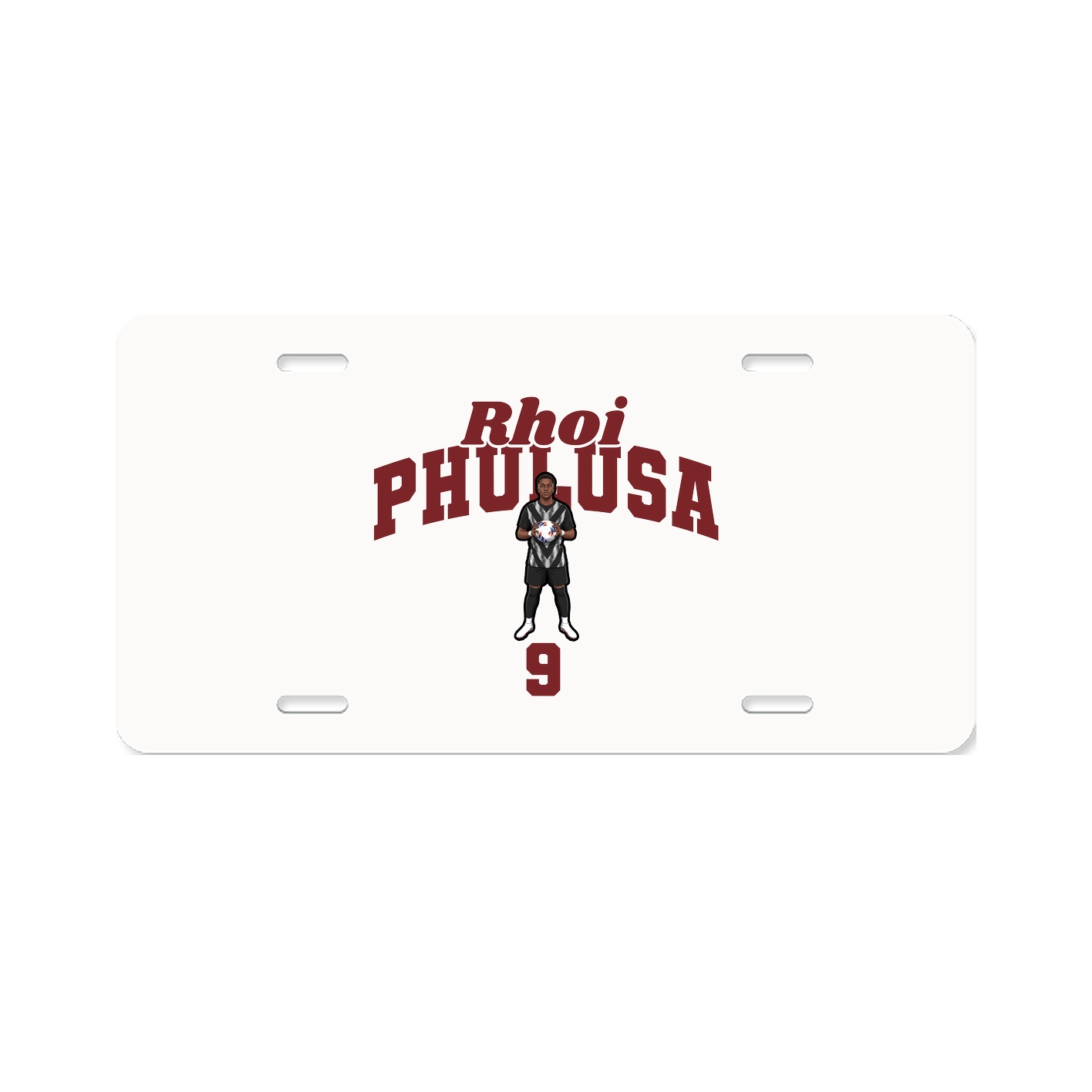 License Plate — Signature Arch in Classic