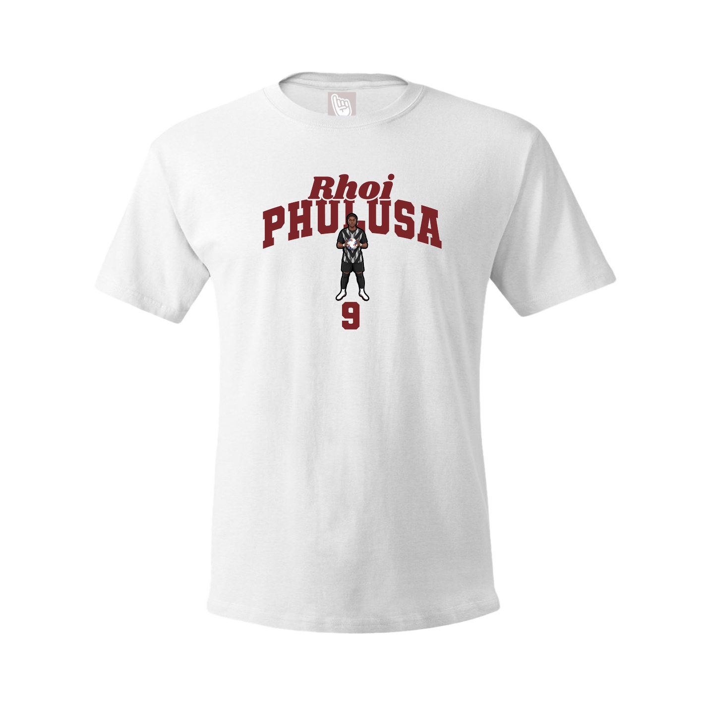 Youth Tee — Signature Arch in White
