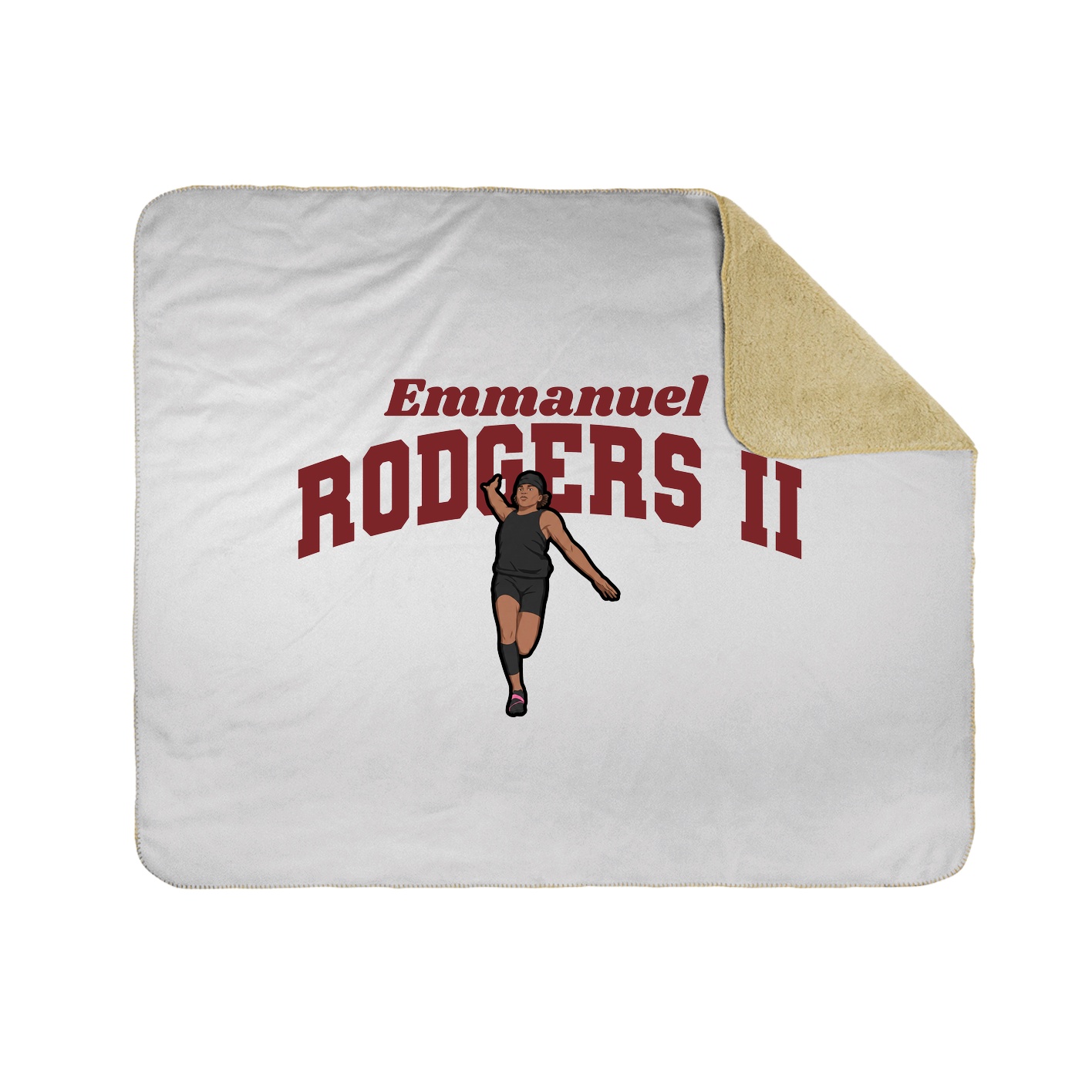 Throw Blanket — Signature Arch in White