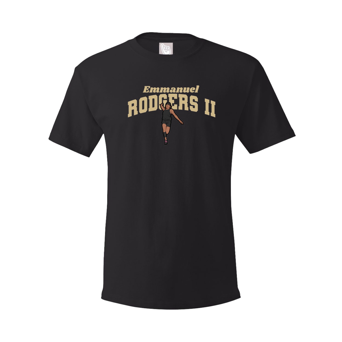 Youth Tee — Signature Arch in Black