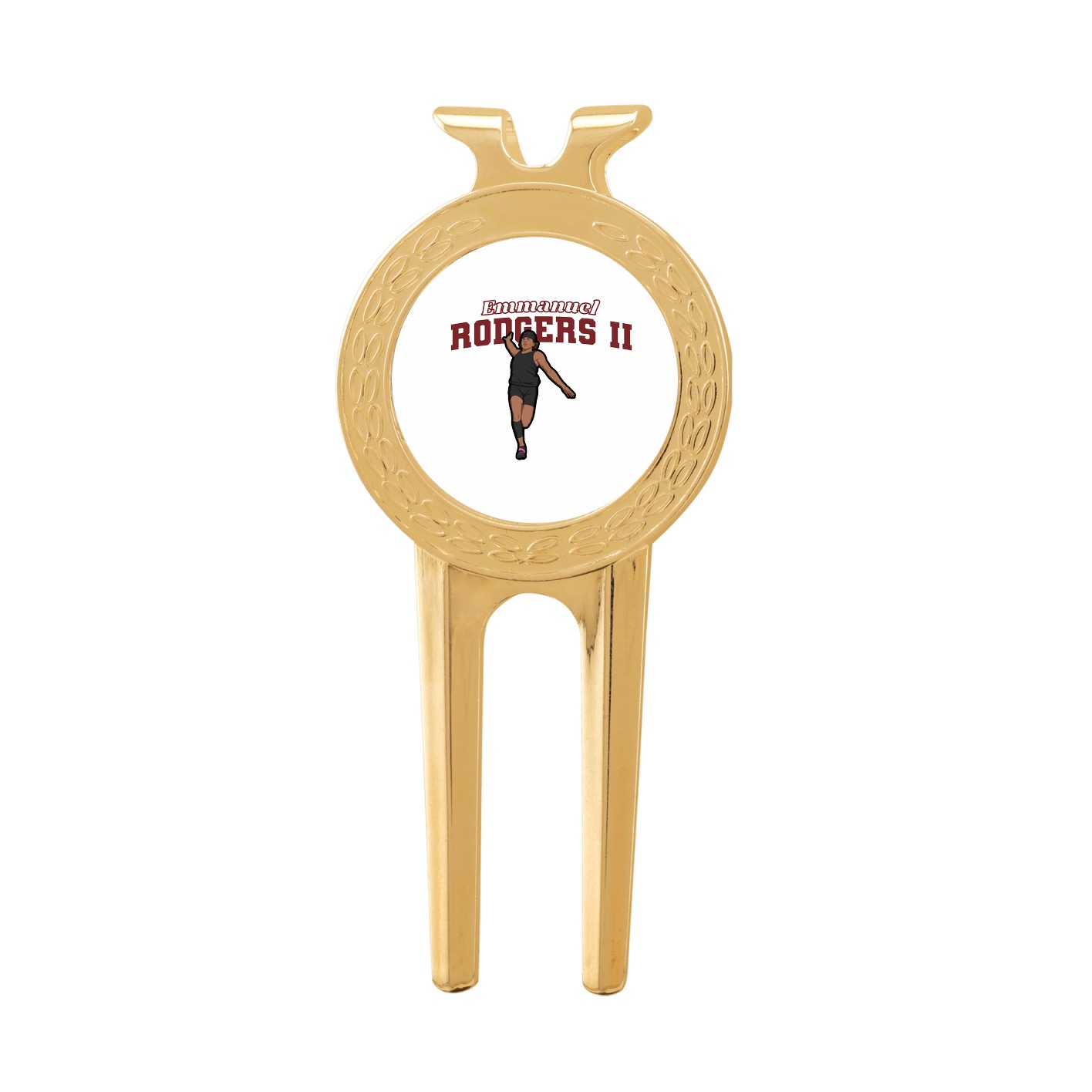Divot Tool with Ball Marker — Name Arch in Classic