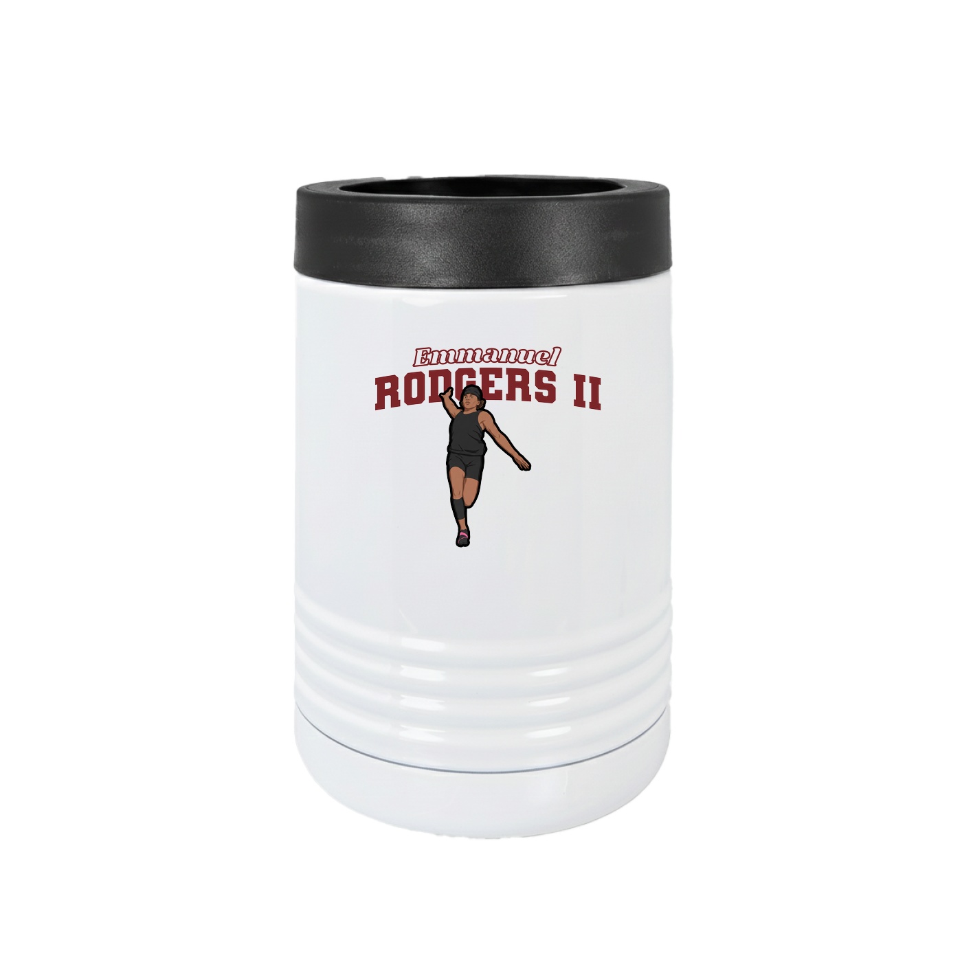 Beverage Holder — Name Arch in White