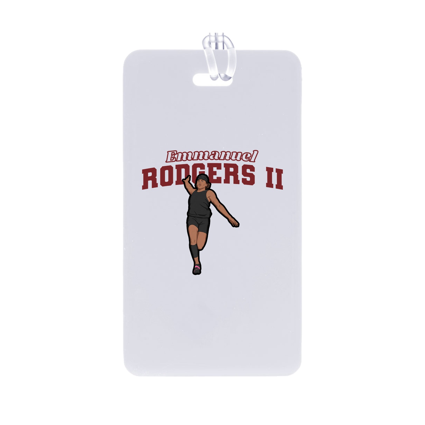 Bag Tag — Name Arch in Classic