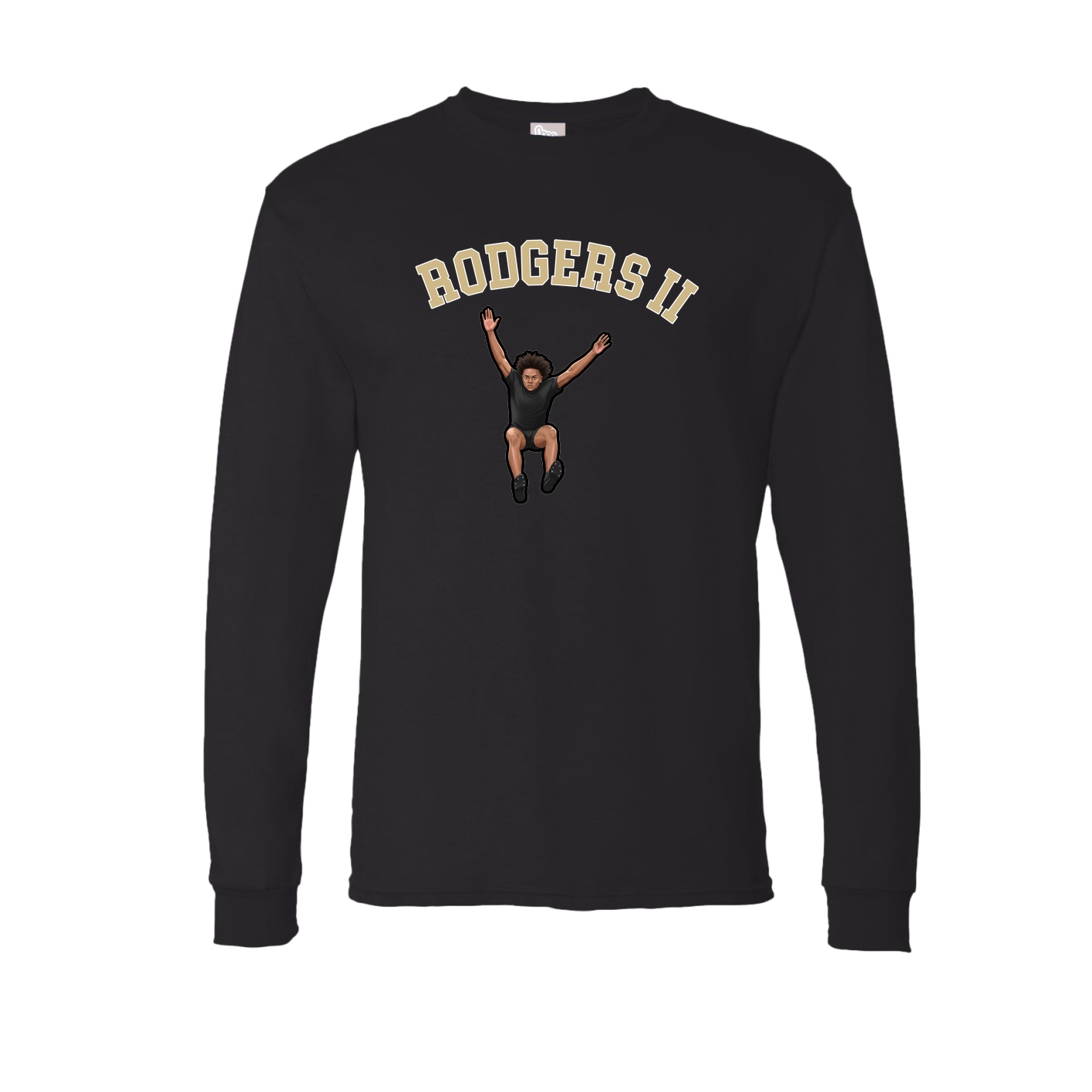 Long Sleeve Tee — Shirsey Arch in Black