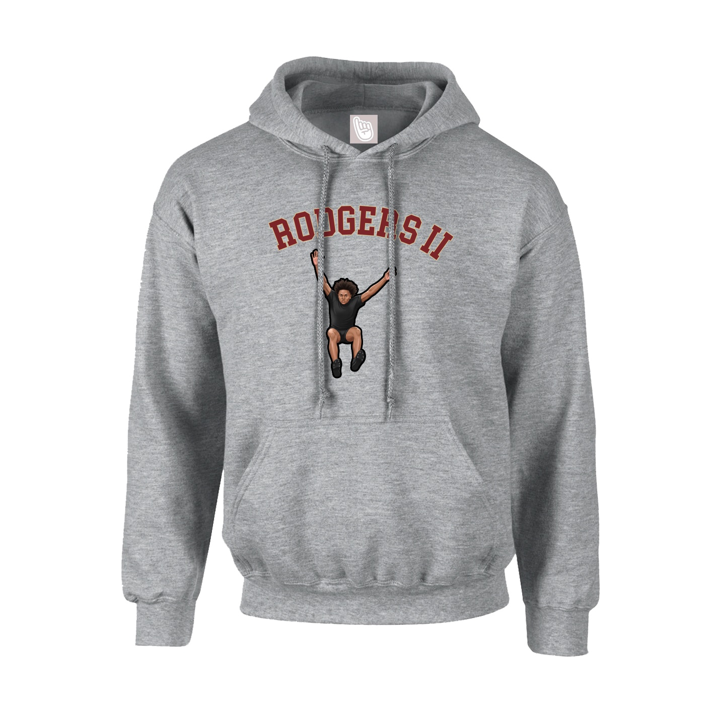Youth Hoodie — Shirsey Arch in Grey