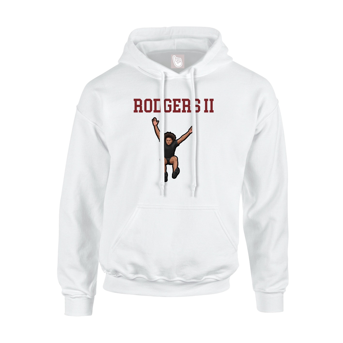 Hoodie — Shirsey in White