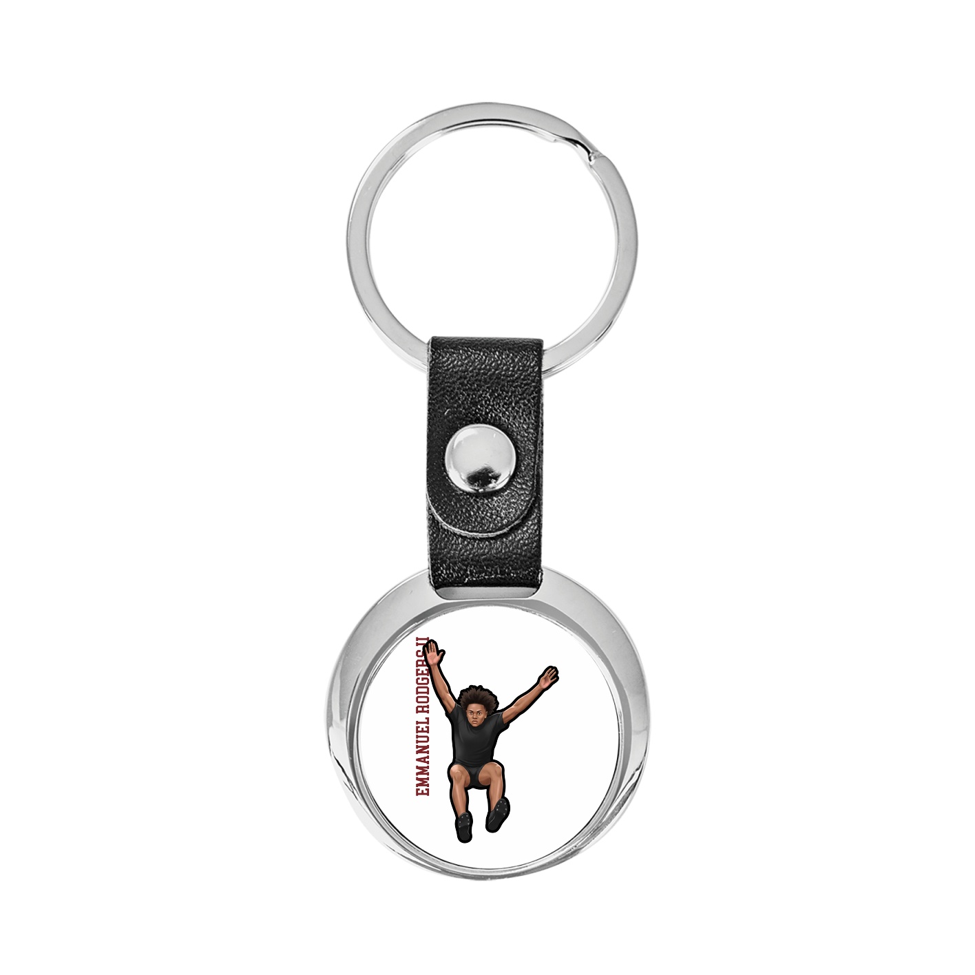 Key Chain — Name Vertical in Classic