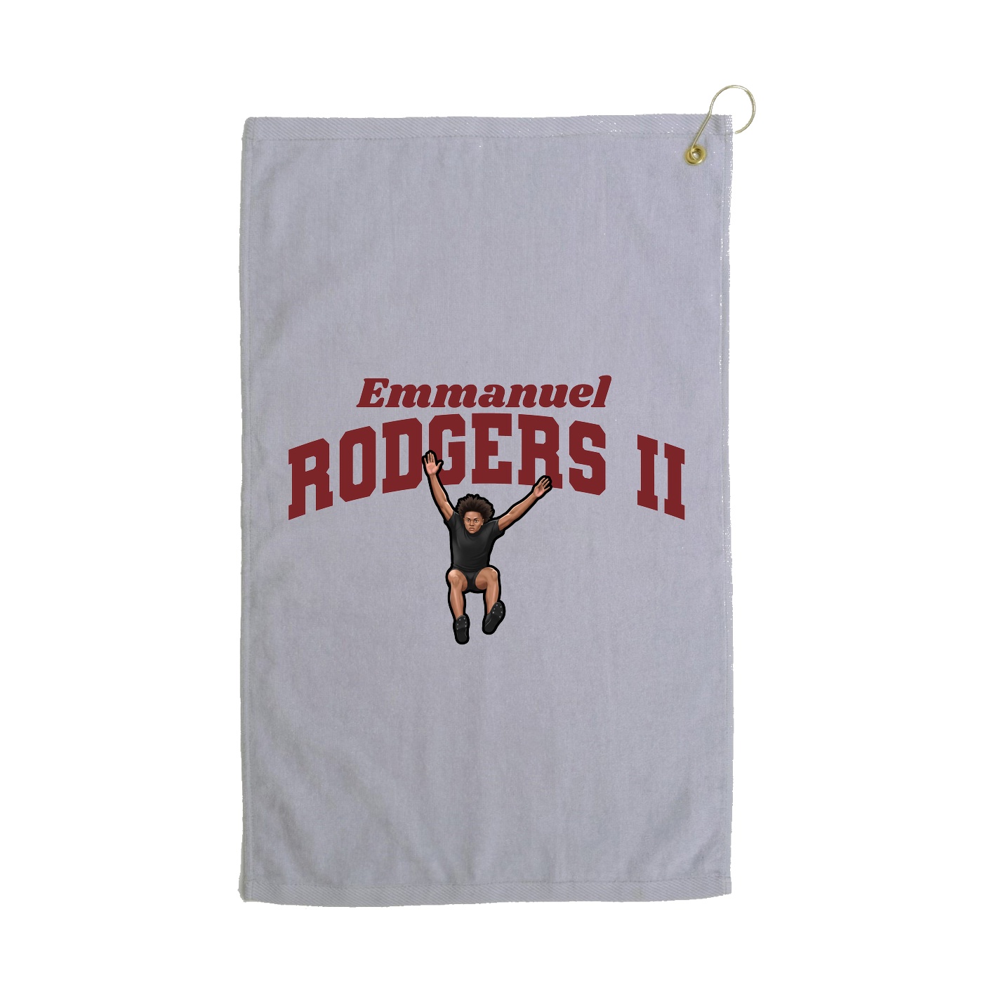 Golf Towel — Signature Arch in Grey