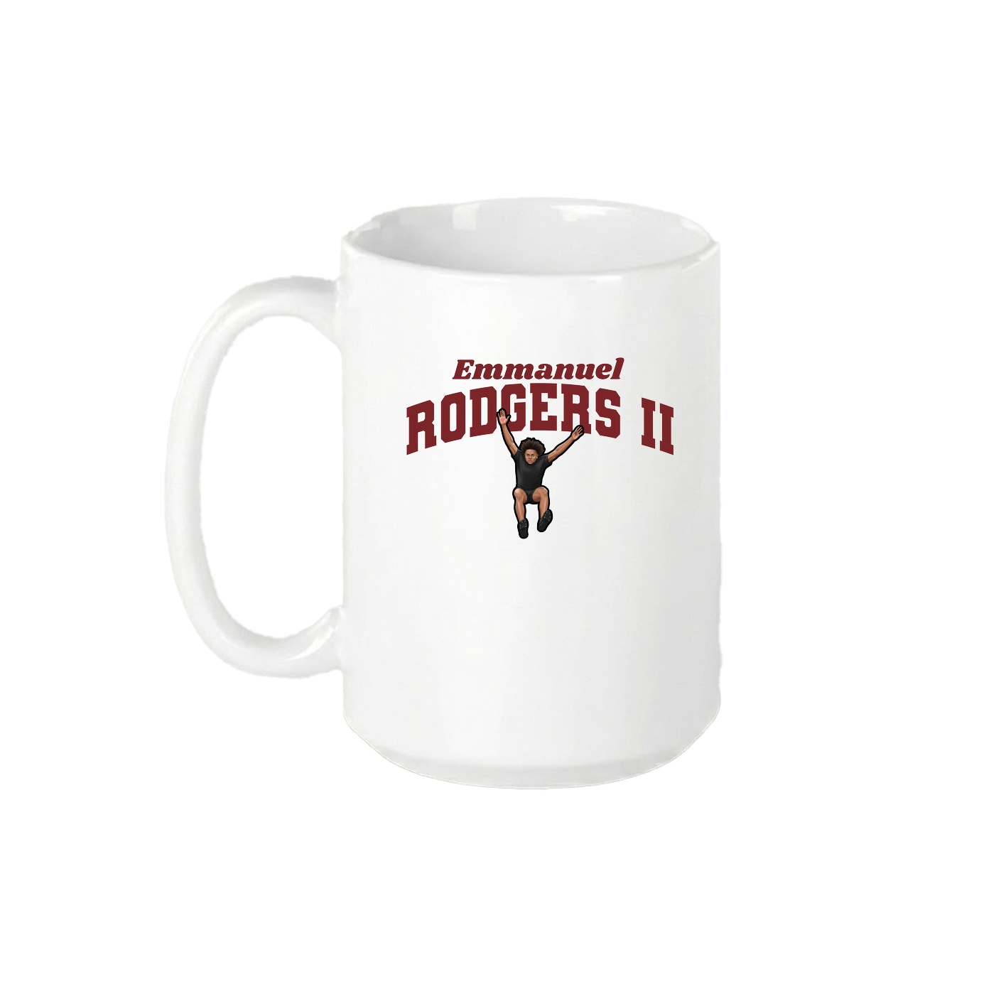15oz Coffee Mug — Signature Arch in White