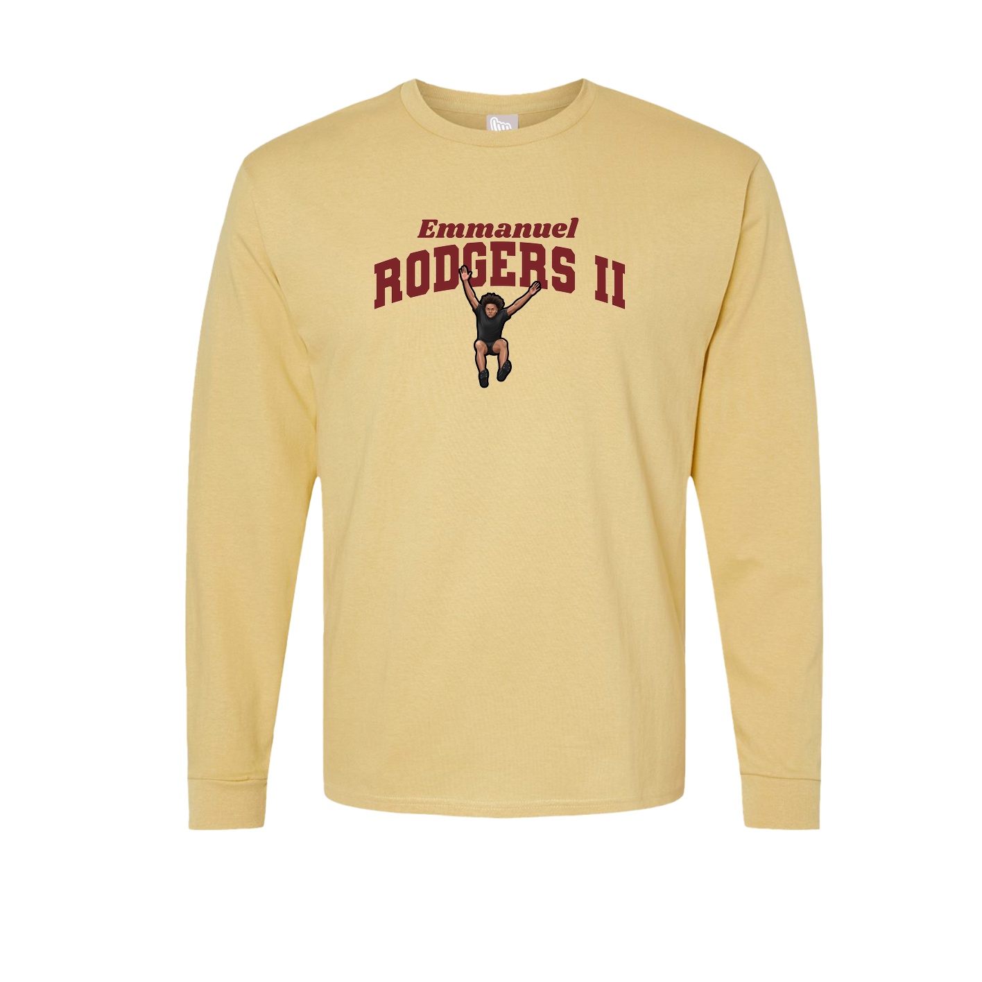 Long Sleeve Tee — Signature Arch in Vegas Gold