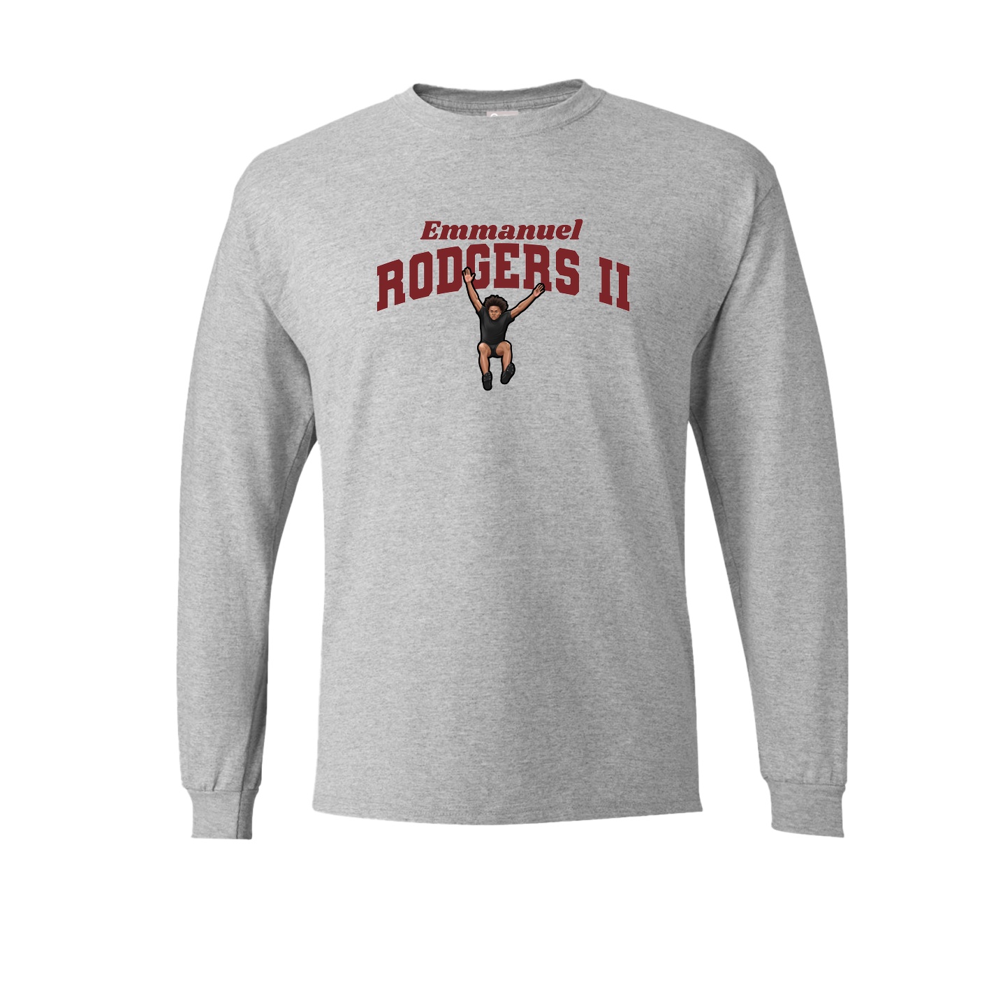 Long Sleeve Tee — Signature Arch in Grey