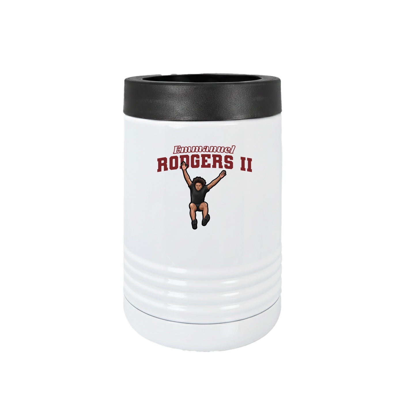 Beverage Holder — Name Arch in White