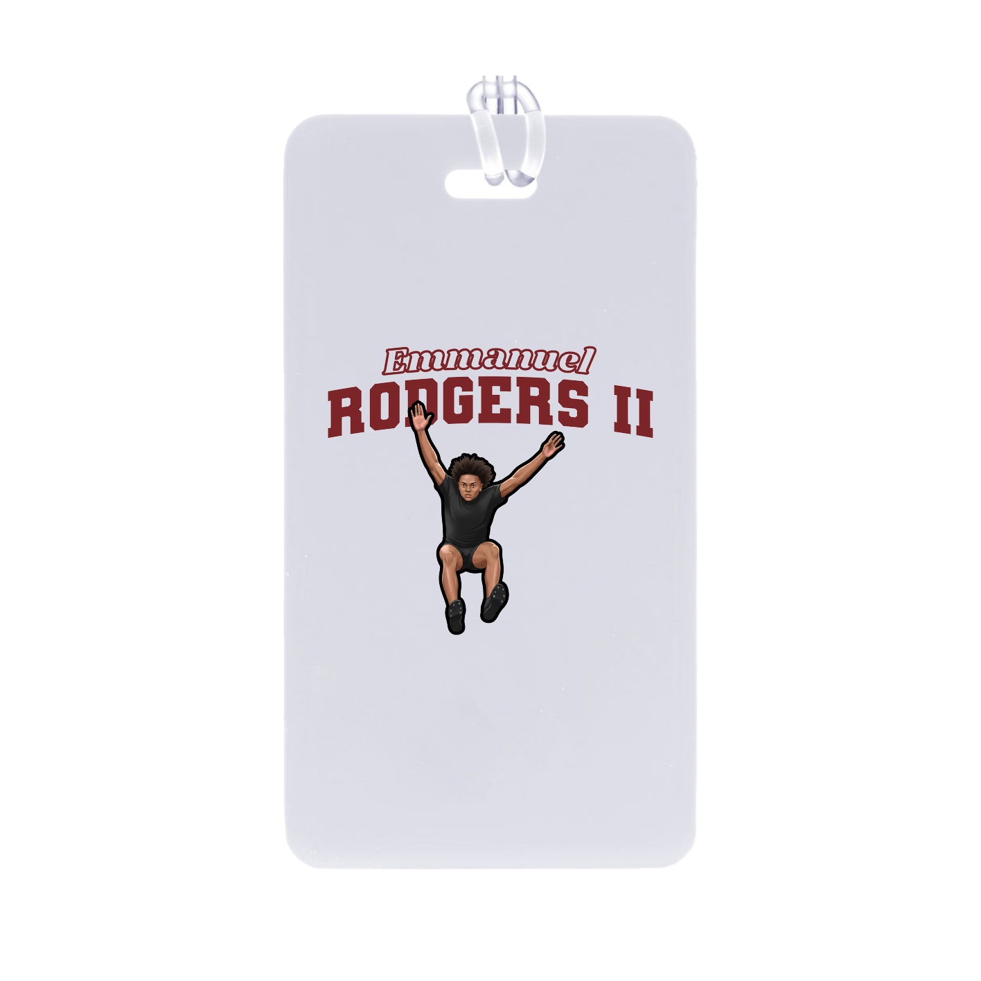 Bag Tag — Name Arch in Classic