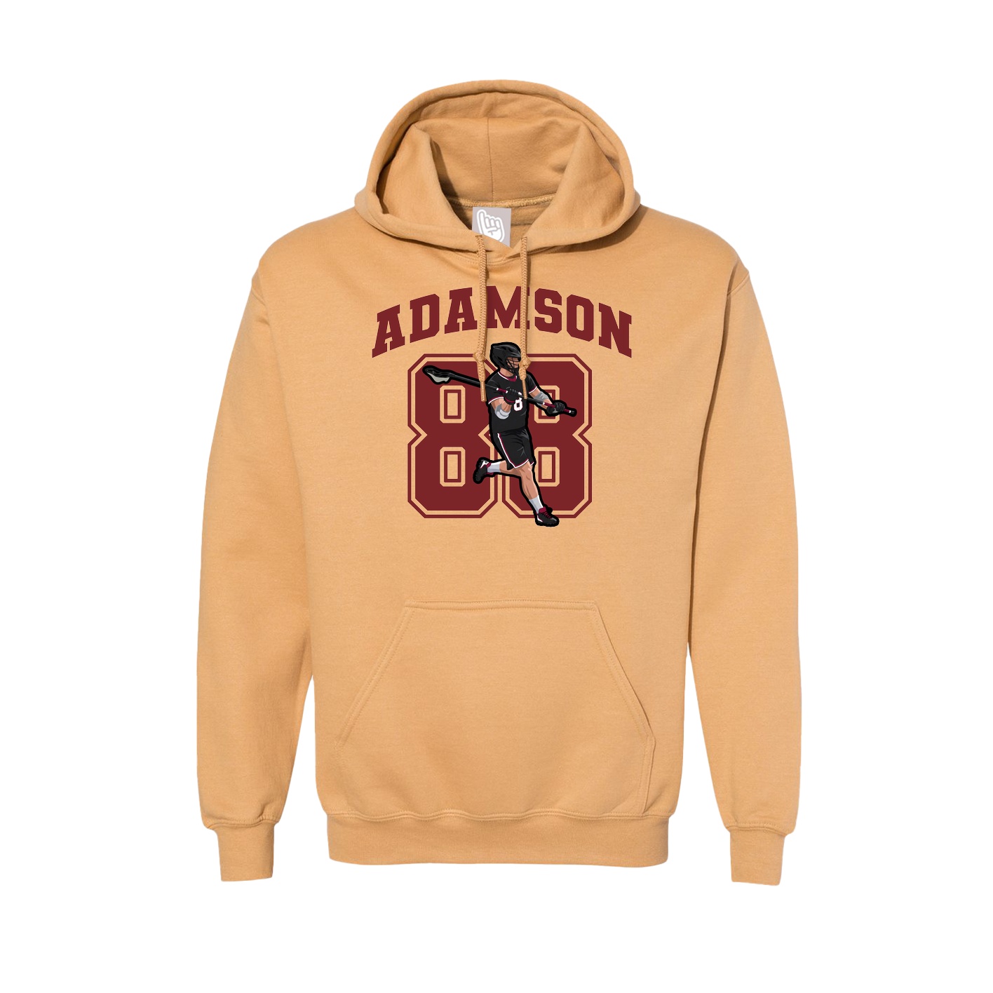 Hoodie — Number in Vegas Gold